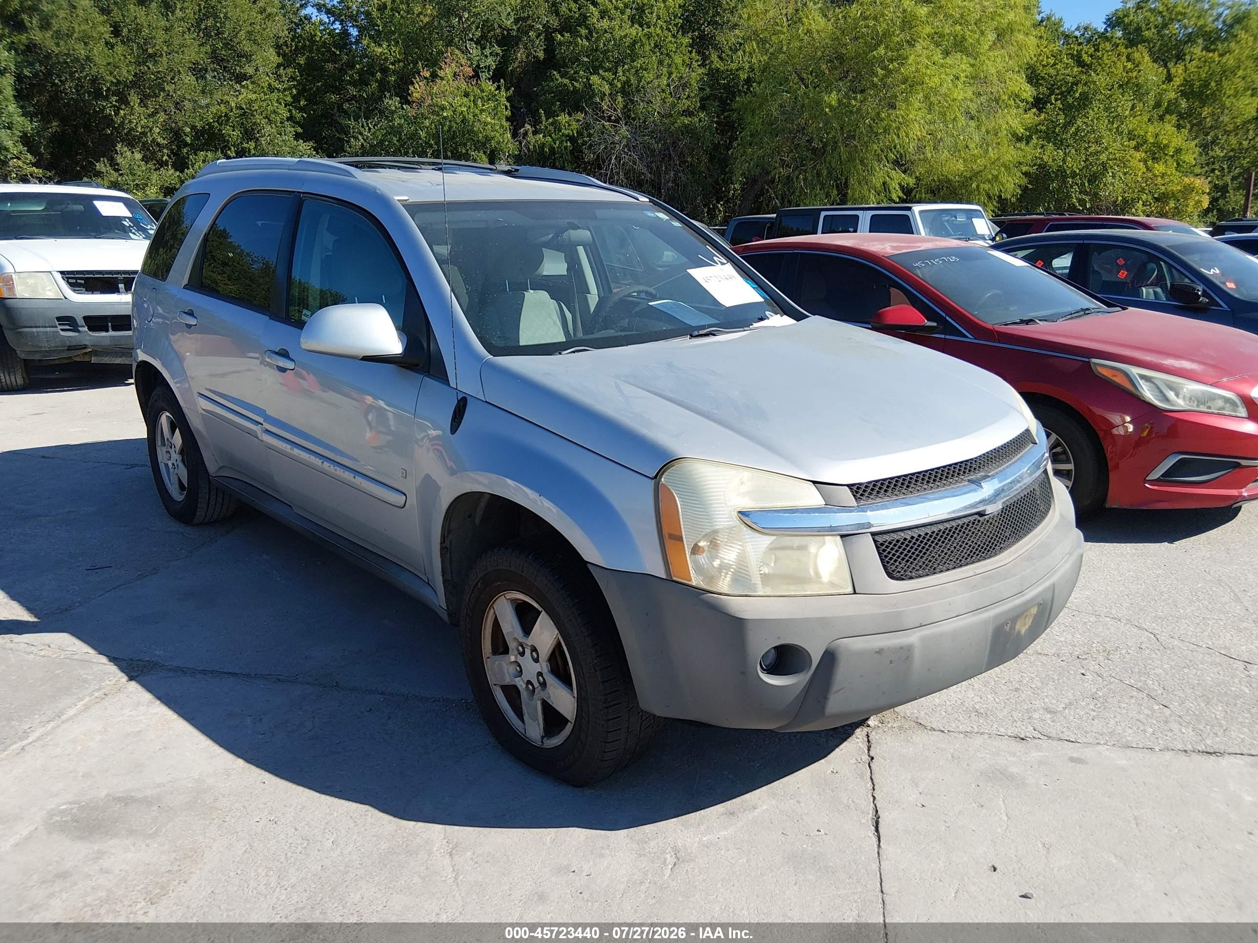 2006 Chevrolet Equinox Lt Silver vin: 2CNDL63F266025313