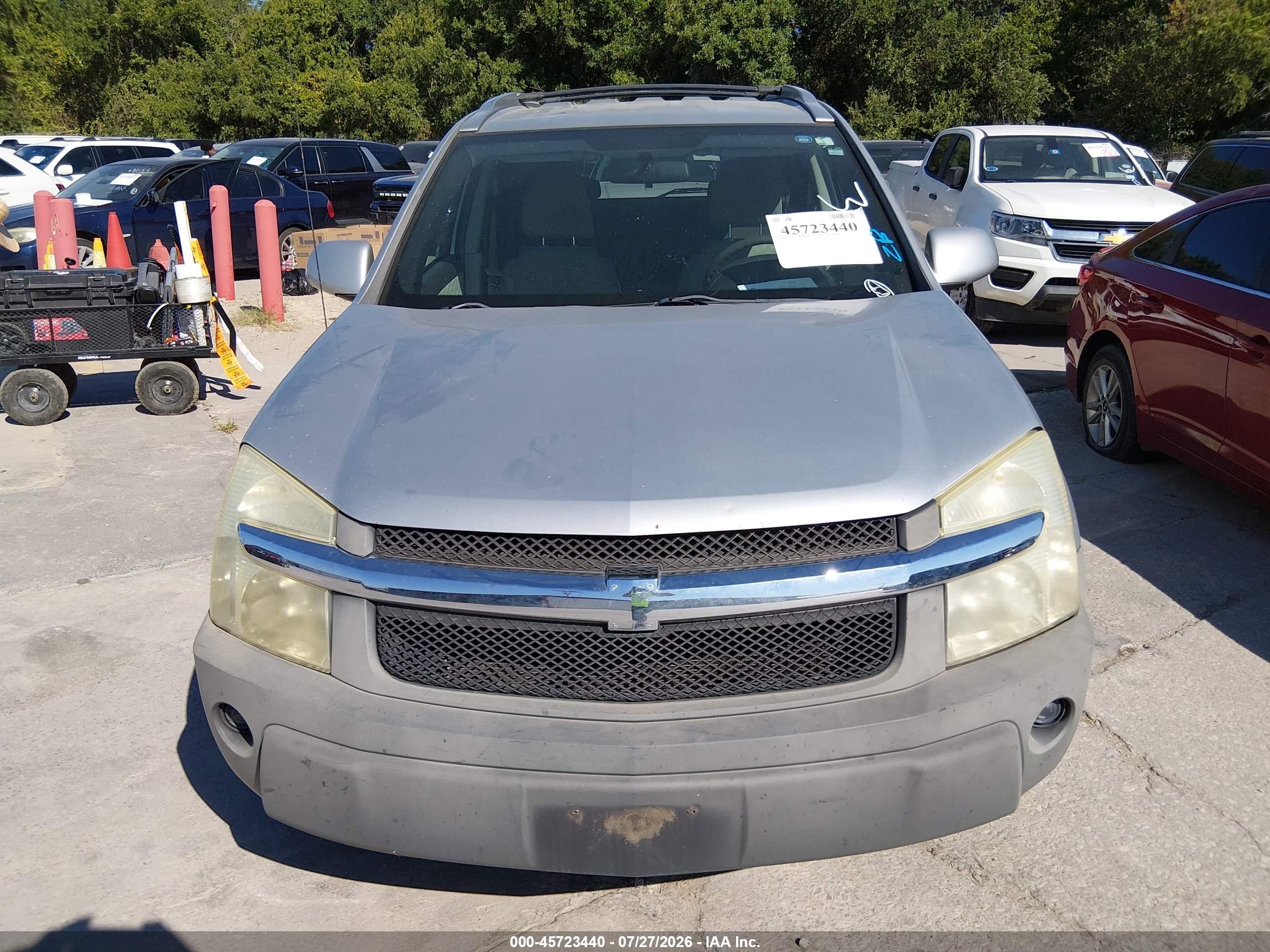 2006 Chevrolet Equinox Lt Silver vin: 2CNDL63F266025313