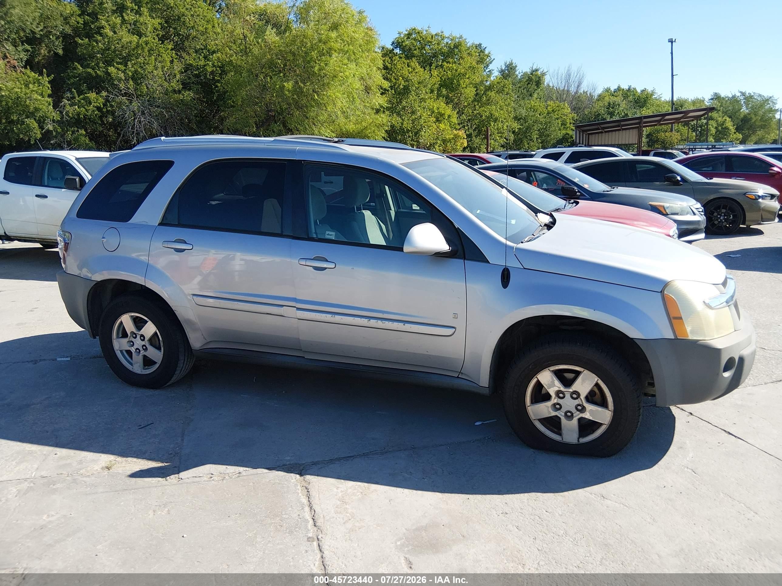 2006 Chevrolet Equinox Lt Silver vin: 2CNDL63F266025313