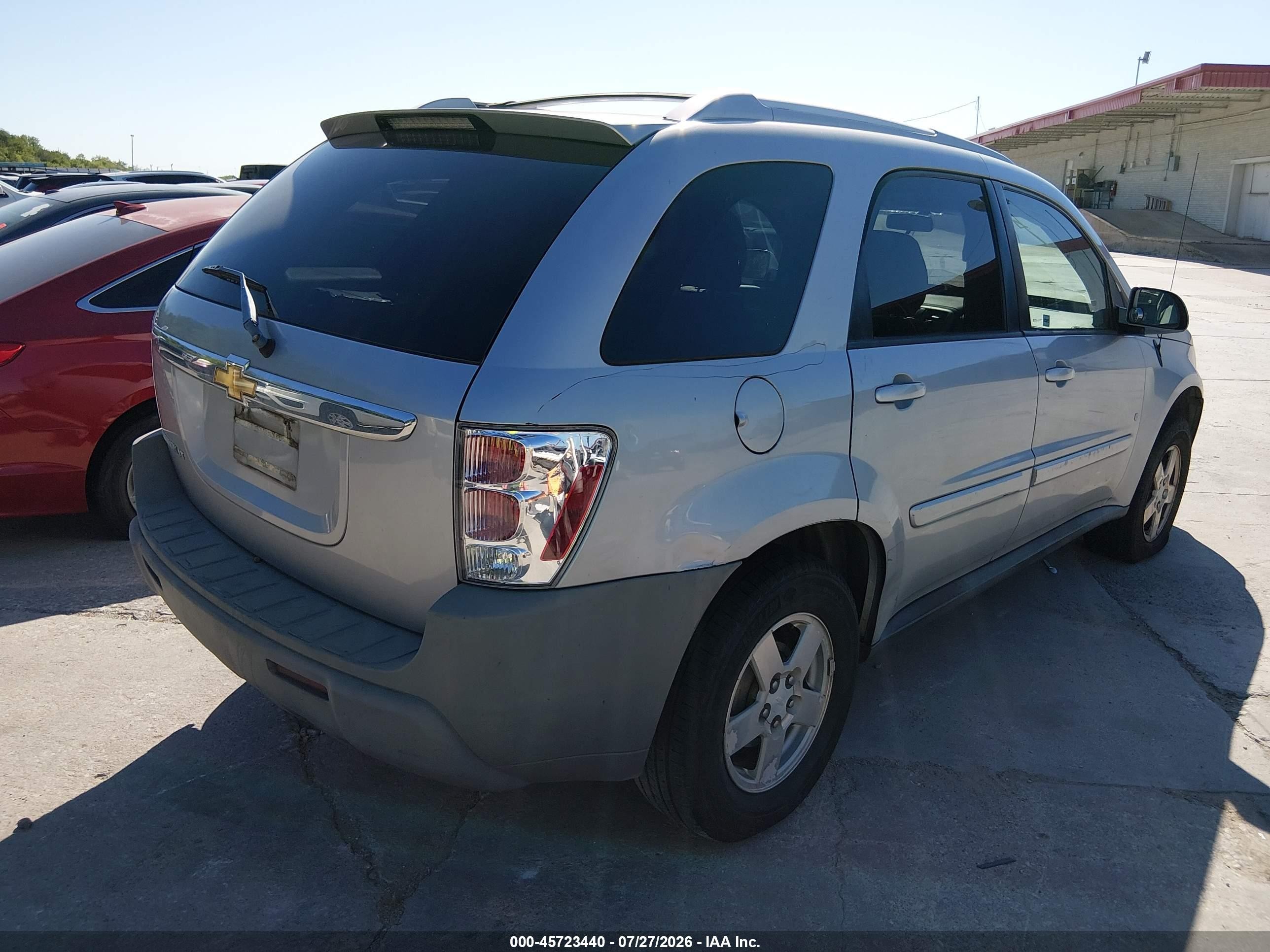 2006 Chevrolet Equinox Lt Silver vin: 2CNDL63F266025313