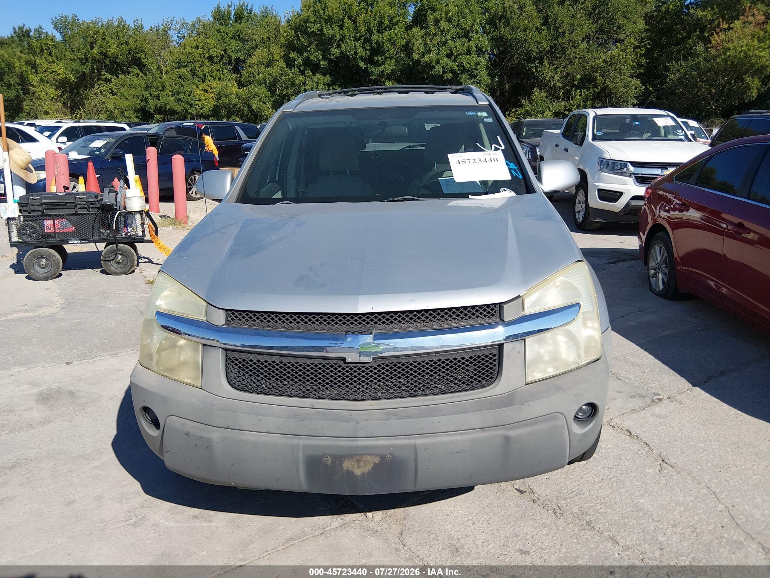 2006 Chevrolet Equinox Lt Silver vin: 2CNDL63F266025313