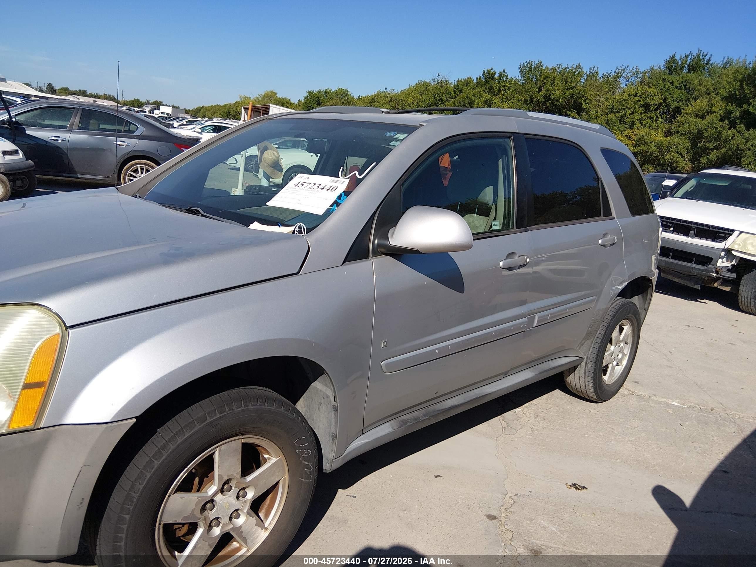 2006 Chevrolet Equinox Lt Silver vin: 2CNDL63F266025313