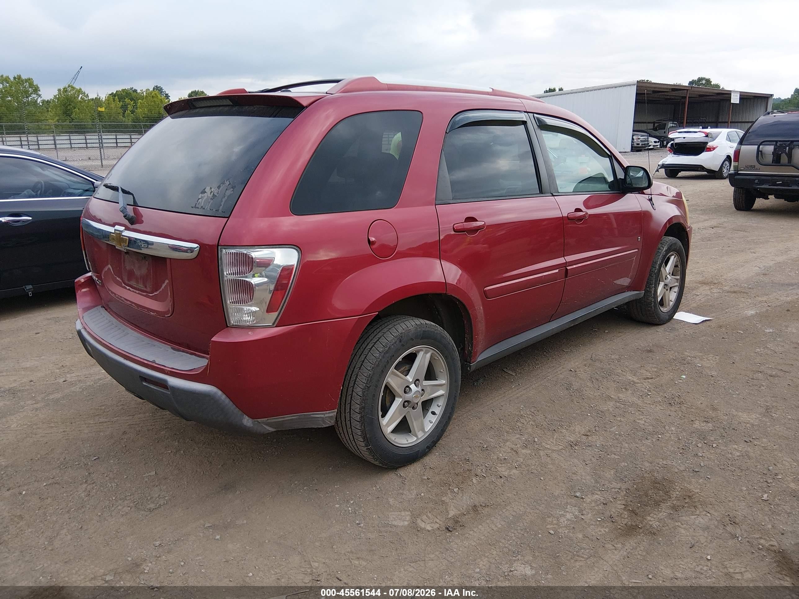 2006 Chevrolet Equinox Lt Red vin: 2CNDL63F266026736