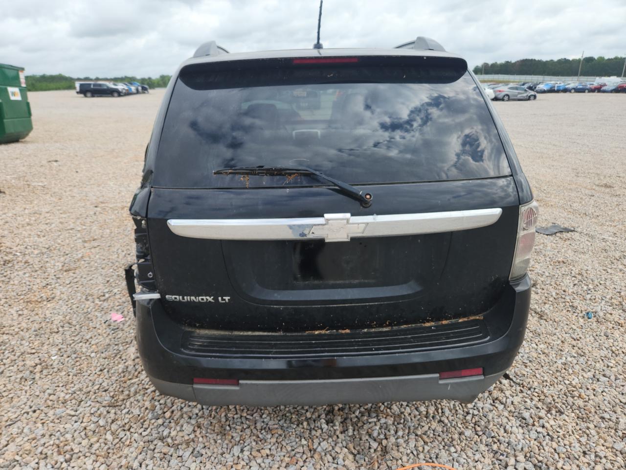 2007 Chevrolet Equinox Black vin: 2CNDL63F276003698