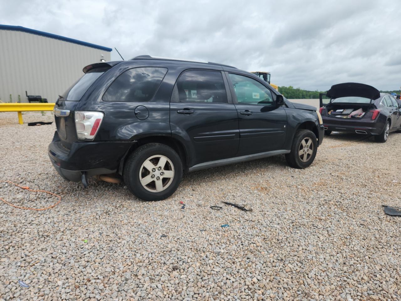 2007 Chevrolet Equinox Black vin: 2CNDL63F276003698