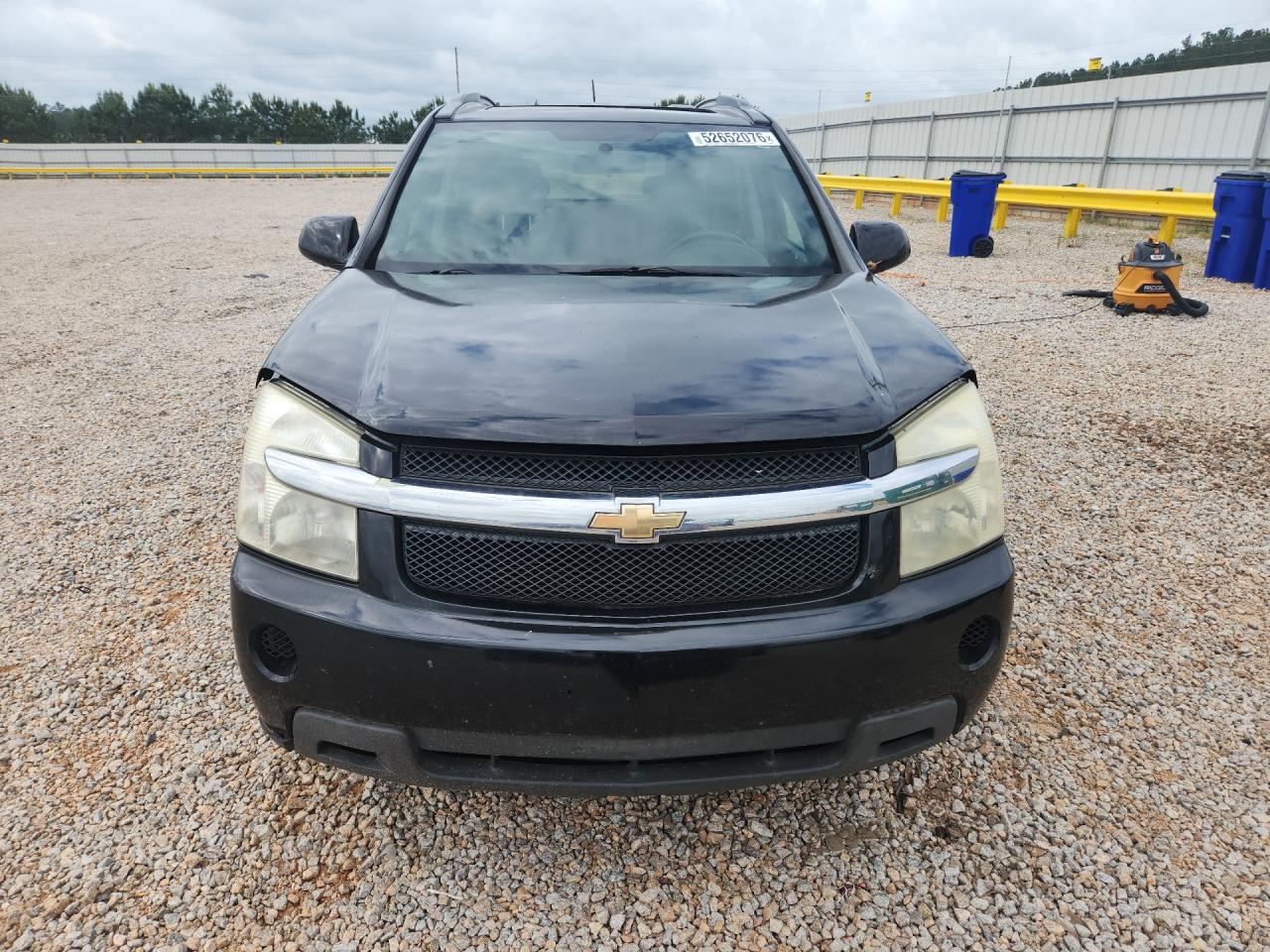 2007 Chevrolet Equinox Black vin: 2CNDL63F276003698