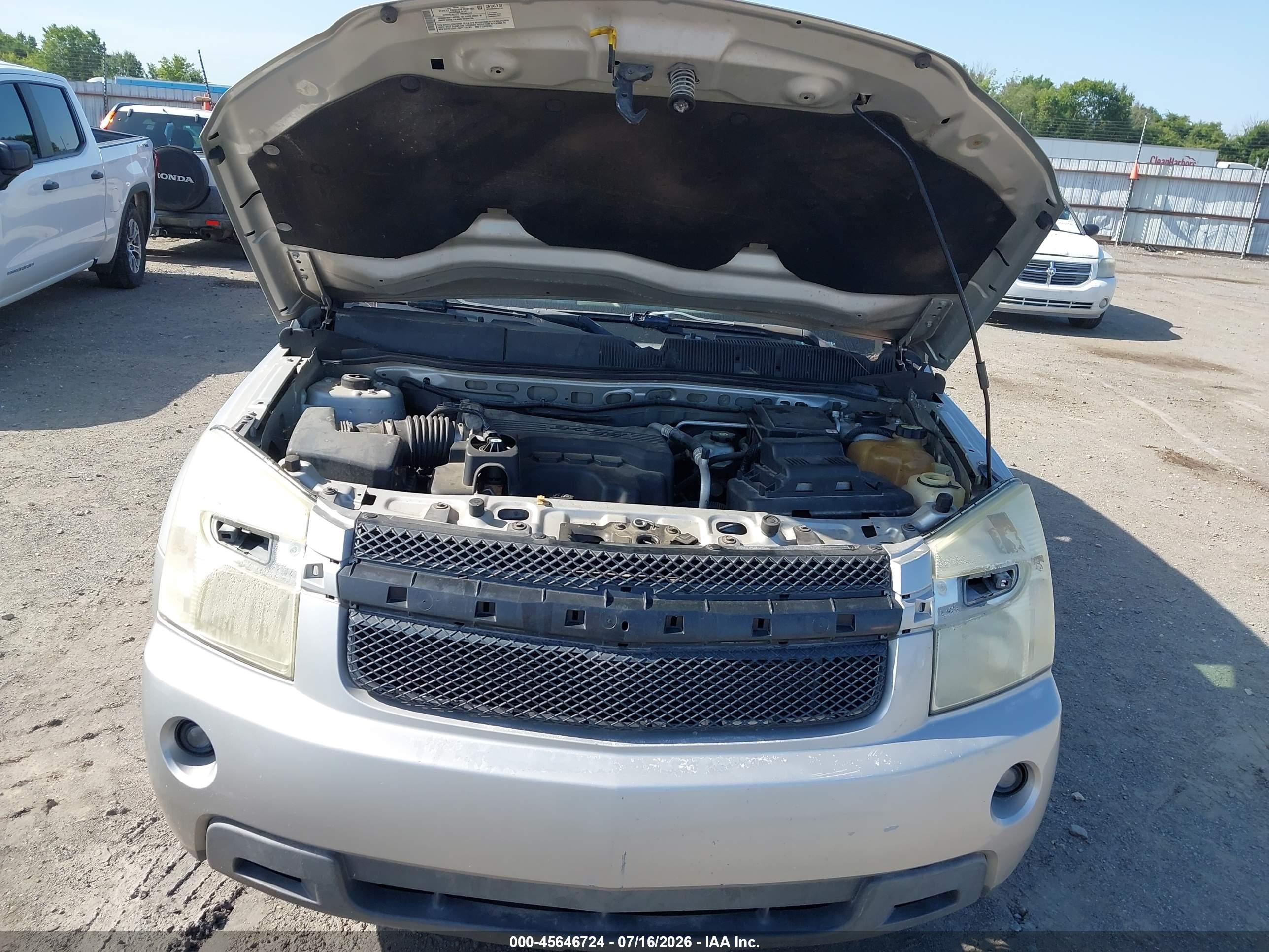 2007 Chevrolet Equinox Lt Silver vin: 2CNDL63F276051234