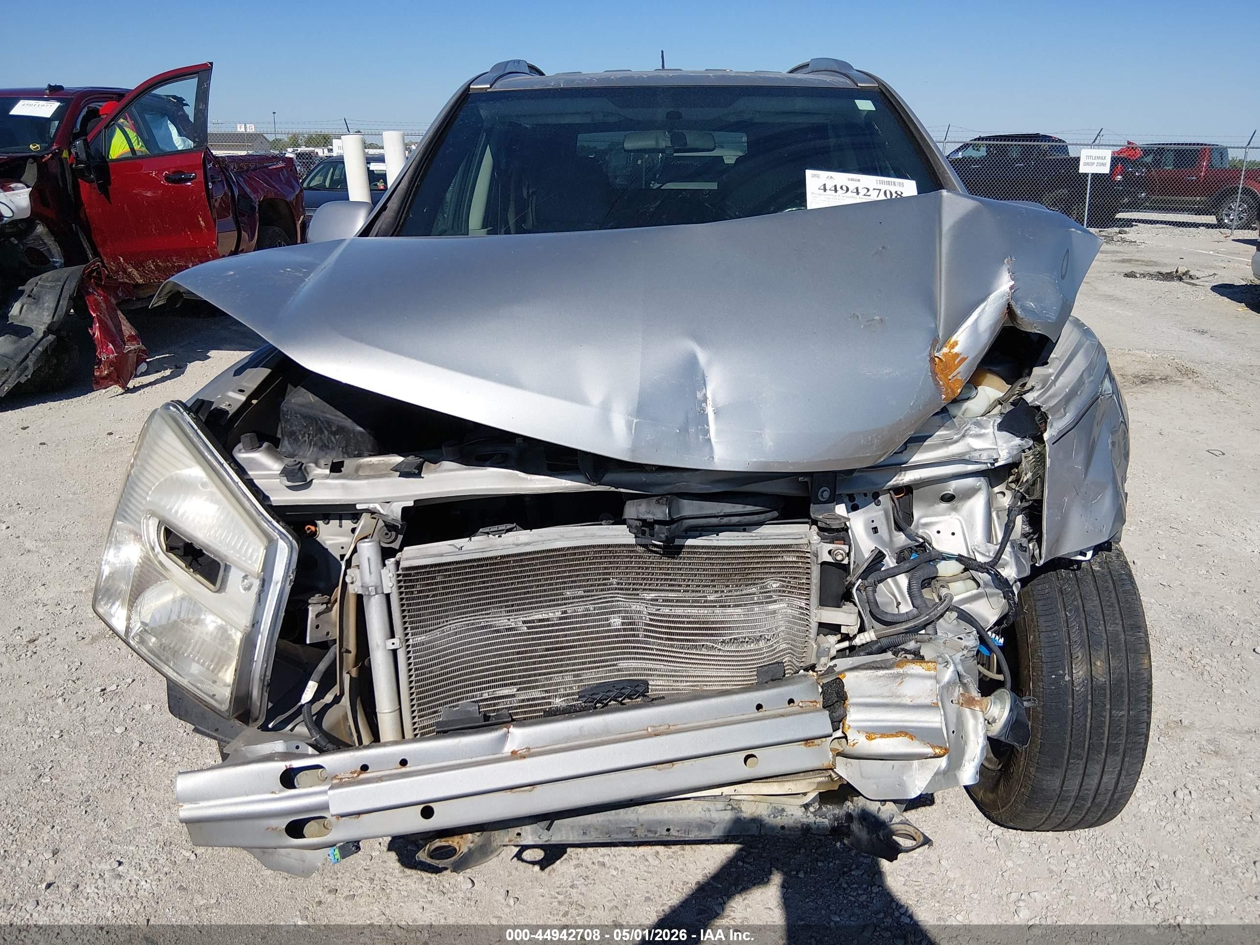 2007 Chevrolet Equinox Lt Серый vin: 2CNDL63F276237274