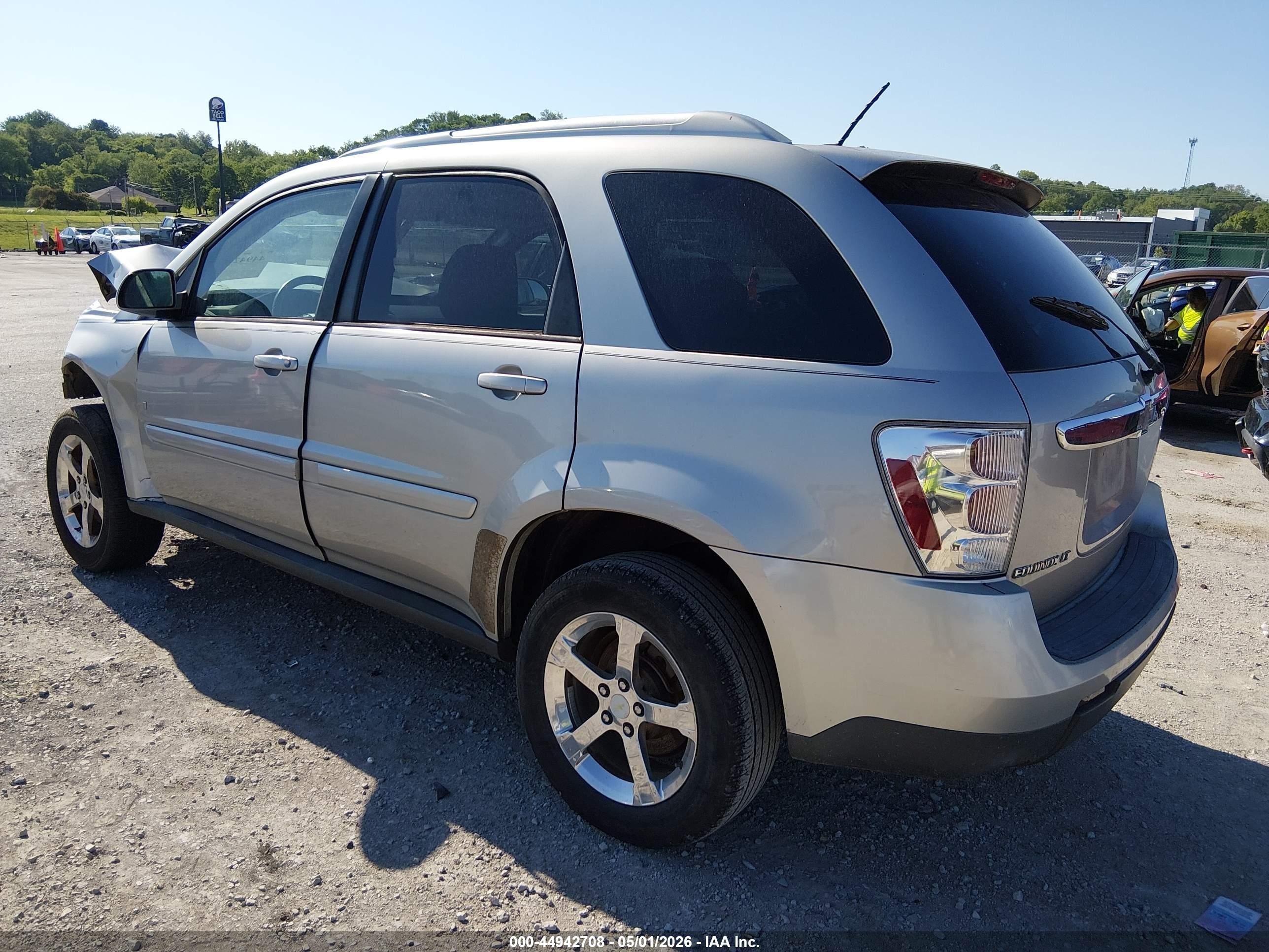 2007 Chevrolet Equinox Lt Серый vin: 2CNDL63F276237274