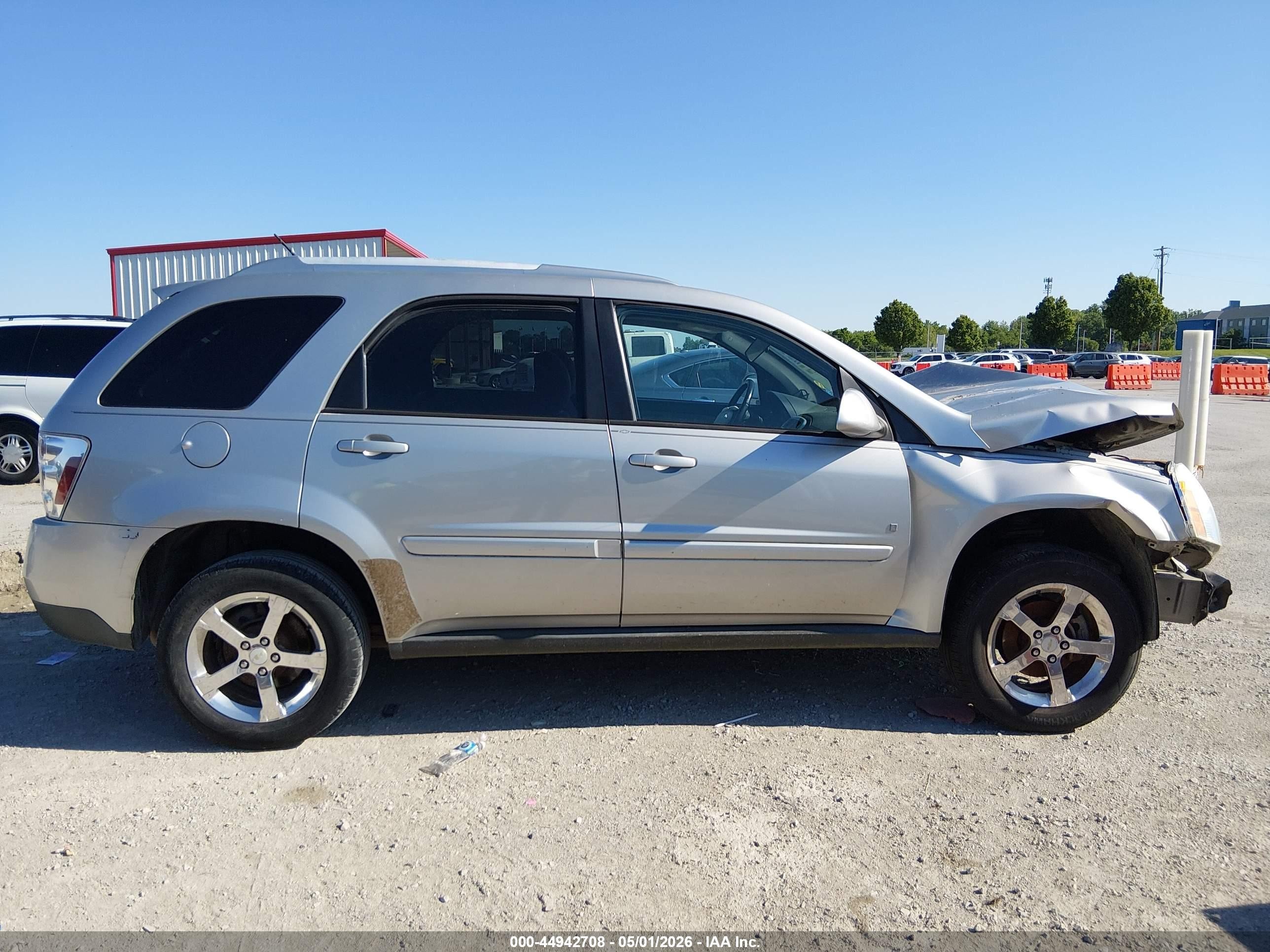 2007 Chevrolet Equinox Lt Серый vin: 2CNDL63F276237274