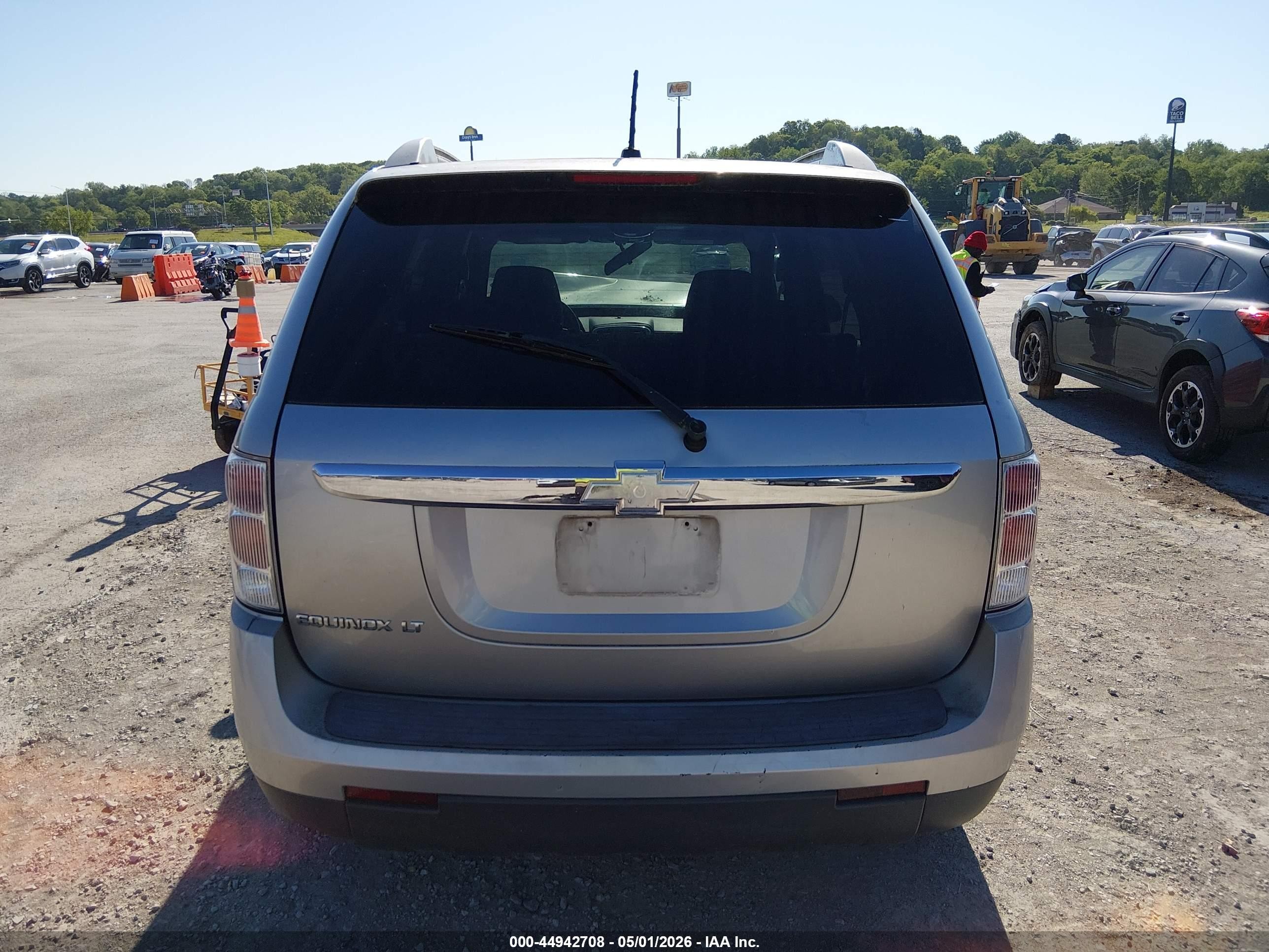 2007 Chevrolet Equinox Lt Серый vin: 2CNDL63F276237274