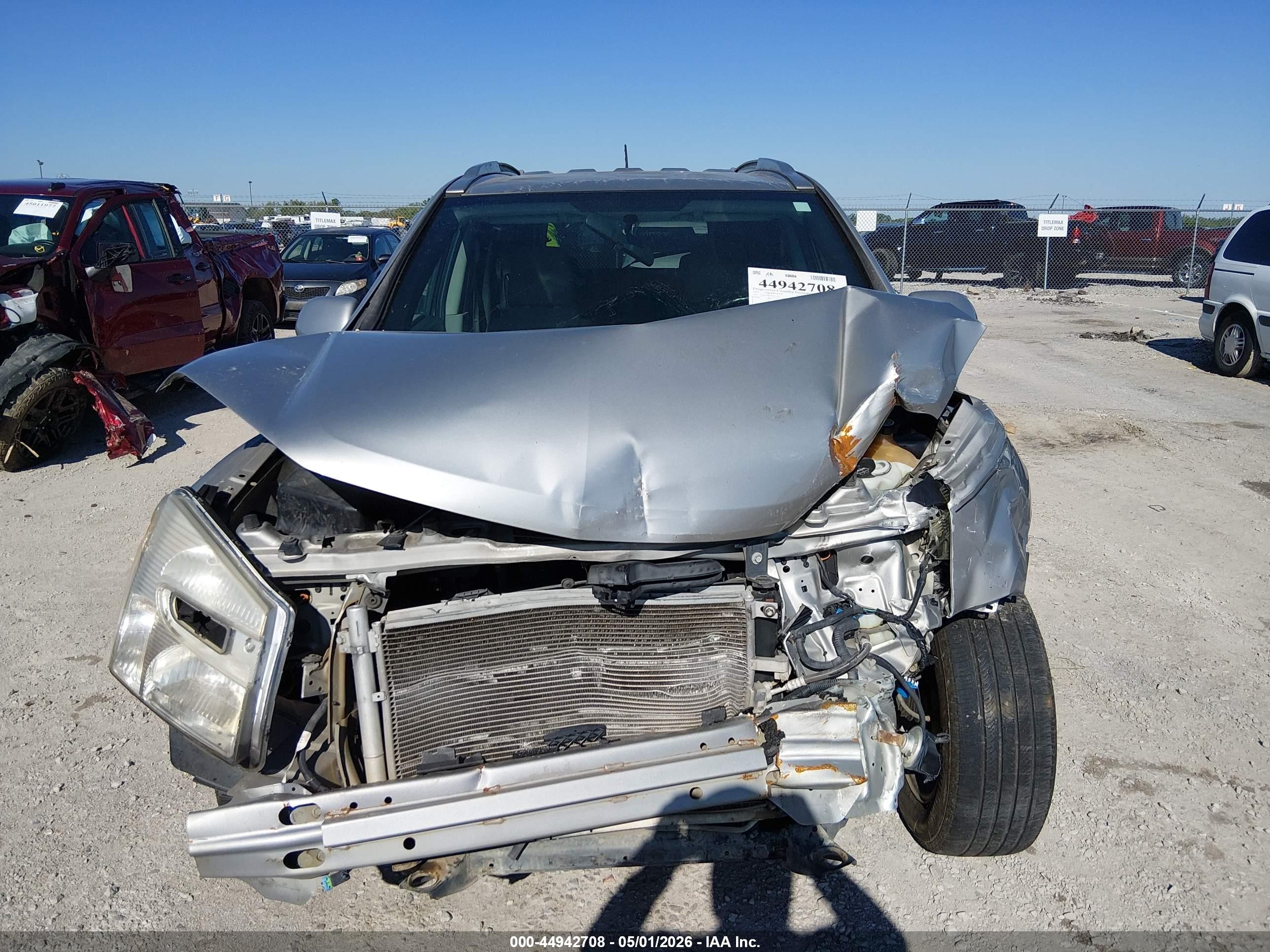 2007 Chevrolet Equinox Lt Серый vin: 2CNDL63F276237274