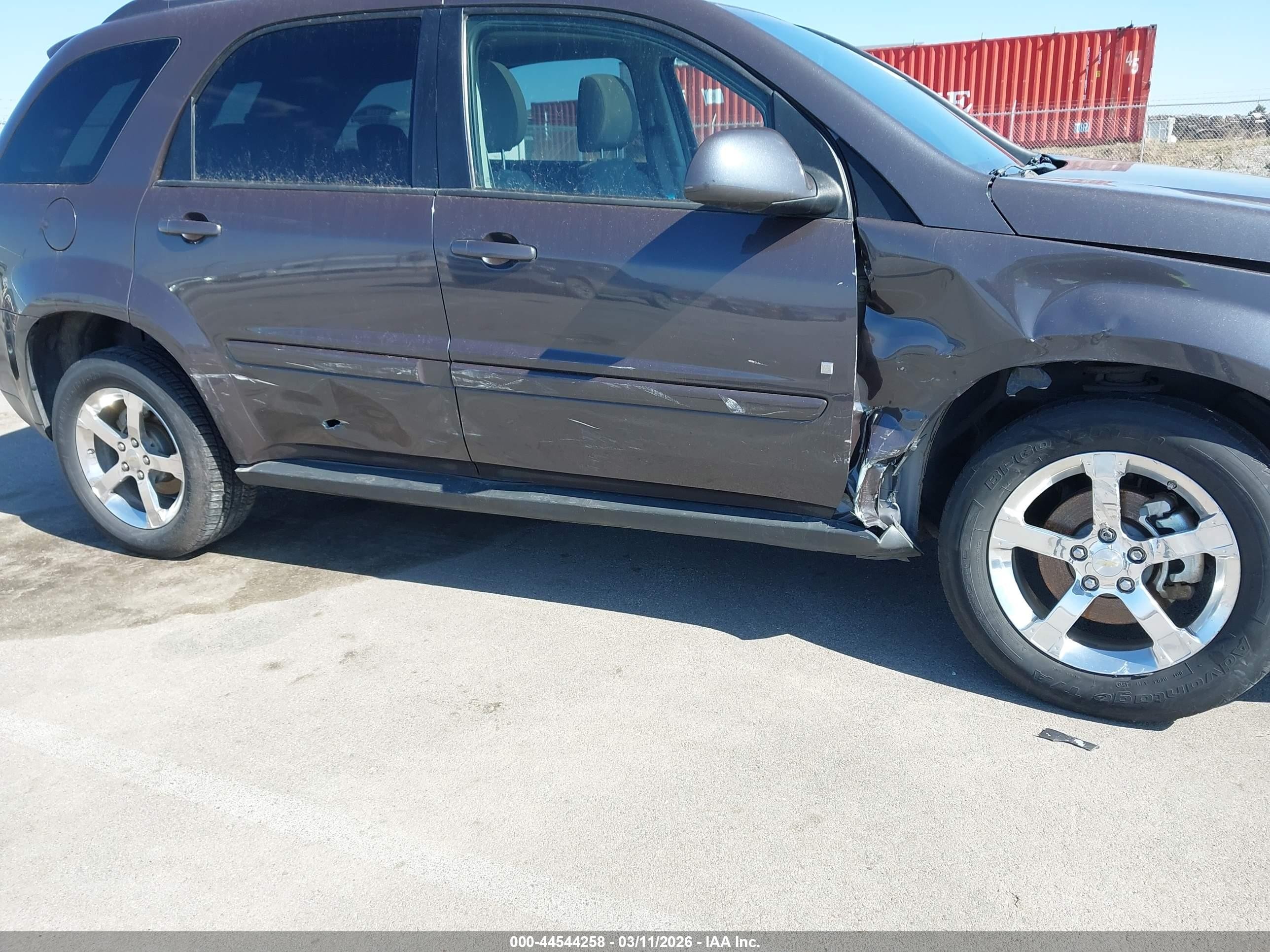 2008 Chevrolet Equinox Lt Gray vin: 2CNDL63F286290218