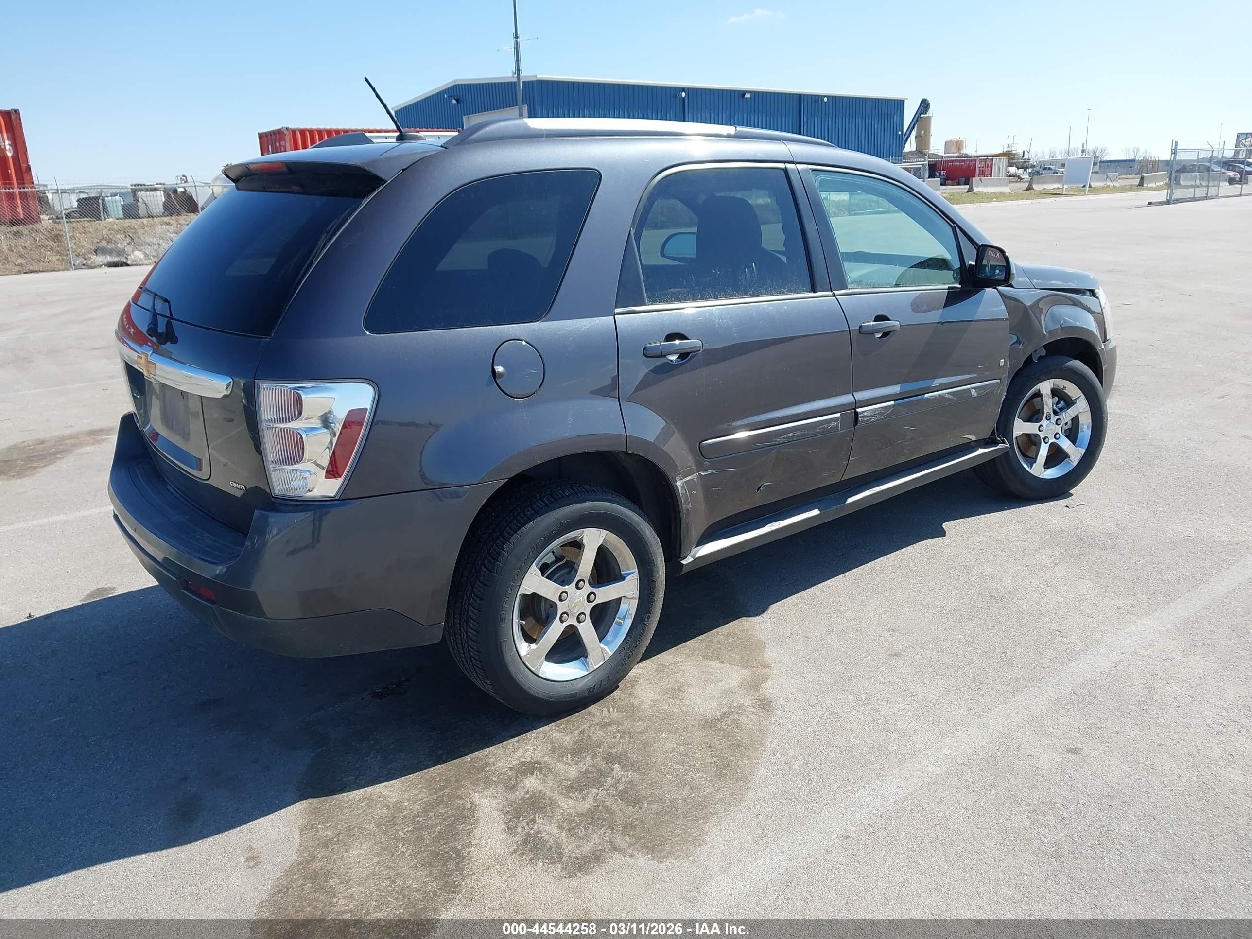 2008 Chevrolet Equinox Lt Gray vin: 2CNDL63F286290218