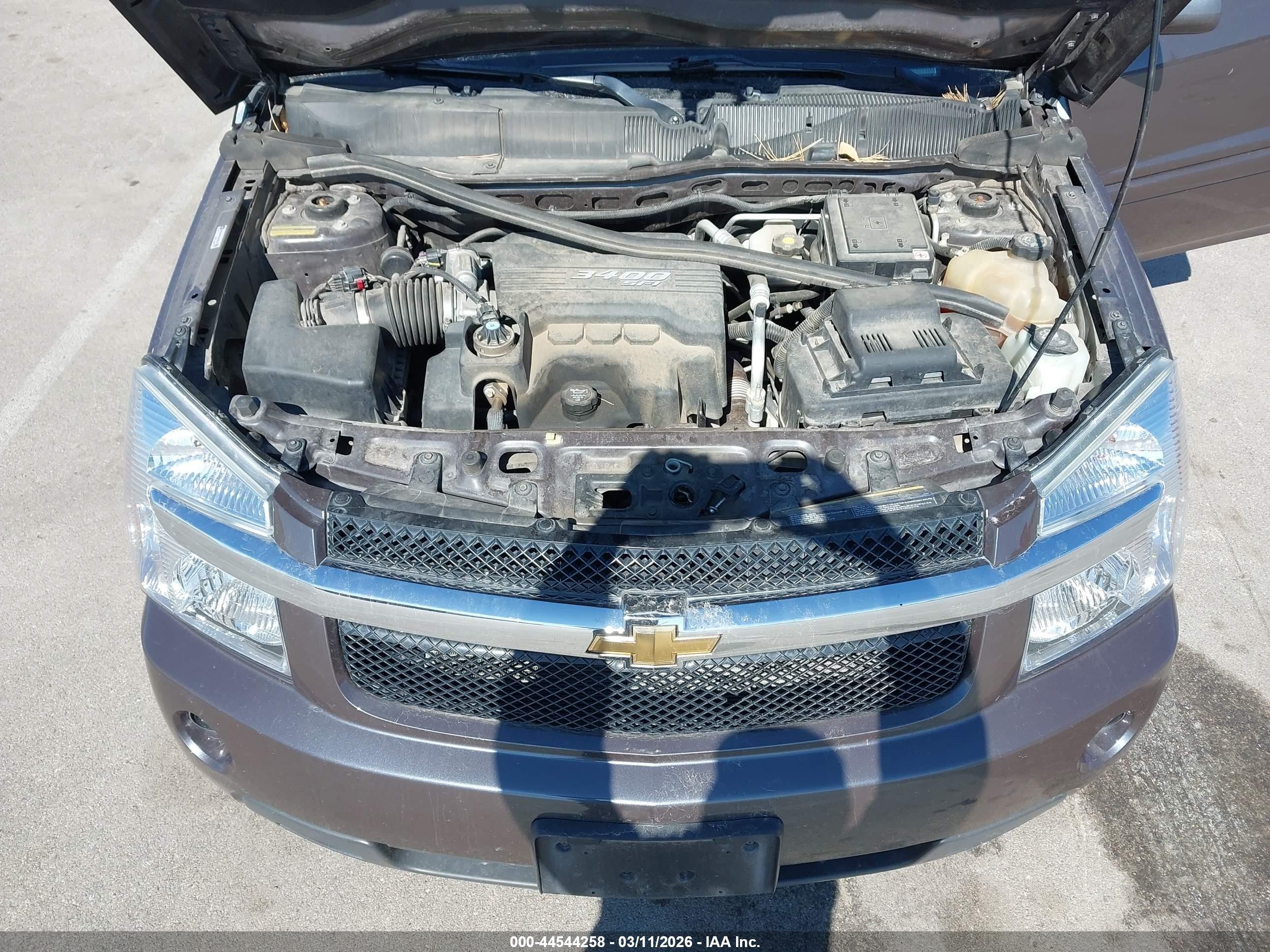 2008 Chevrolet Equinox Lt Gray vin: 2CNDL63F286290218
