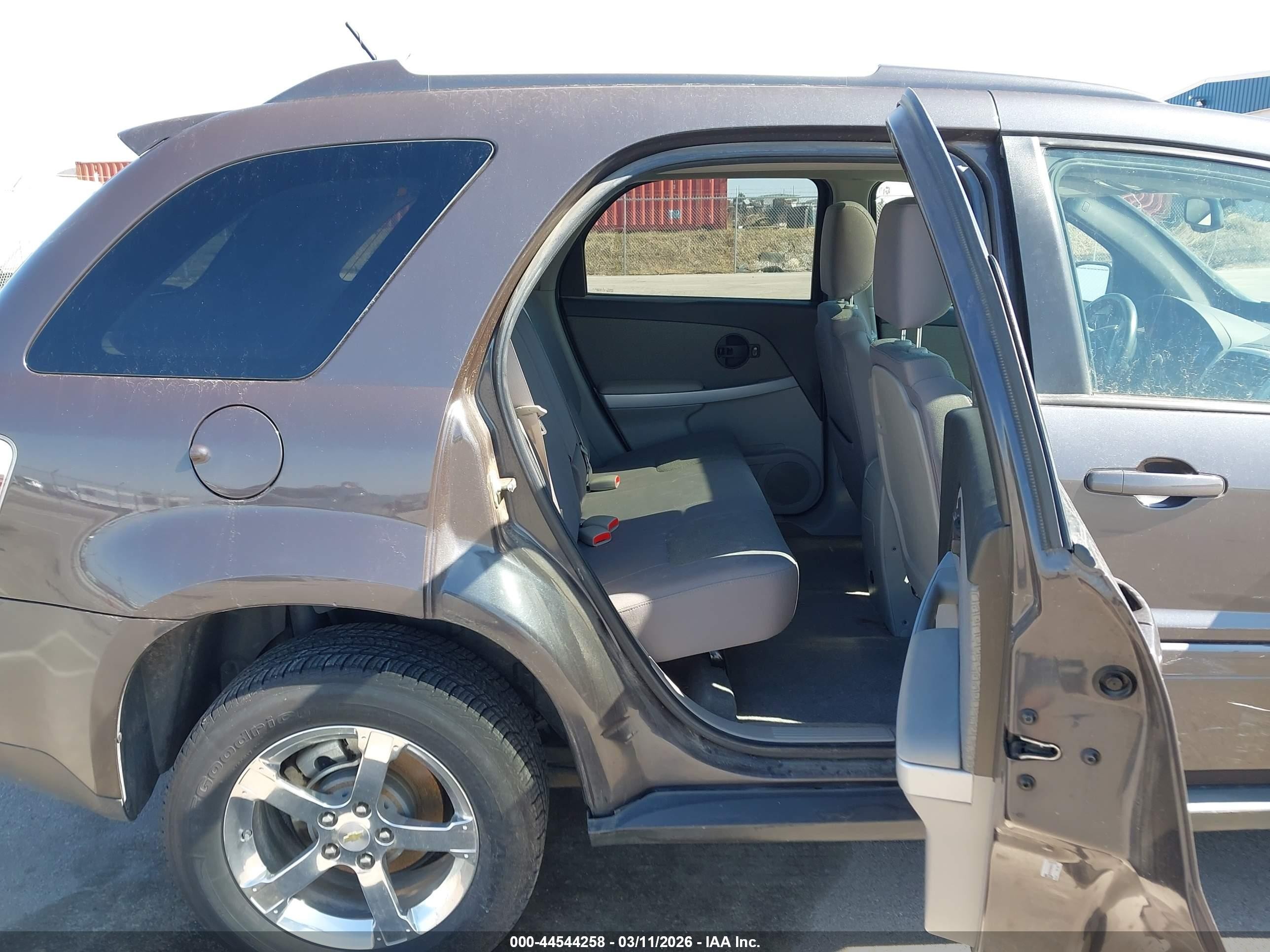 2008 Chevrolet Equinox Lt Gray vin: 2CNDL63F286290218