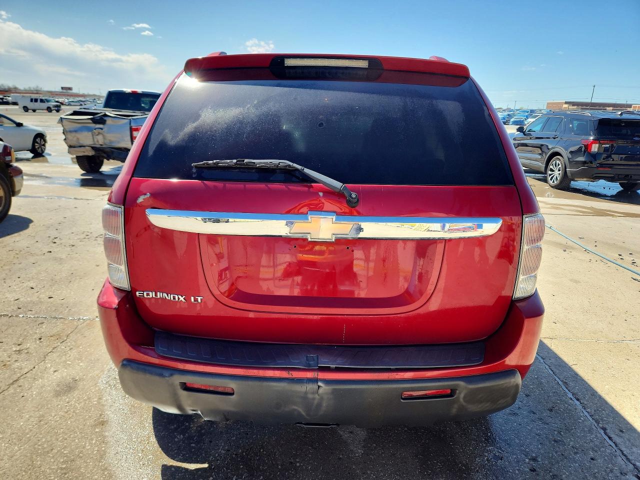 2005 Chevrolet Equinox Lt Red vin: 2CNDL63F356045438