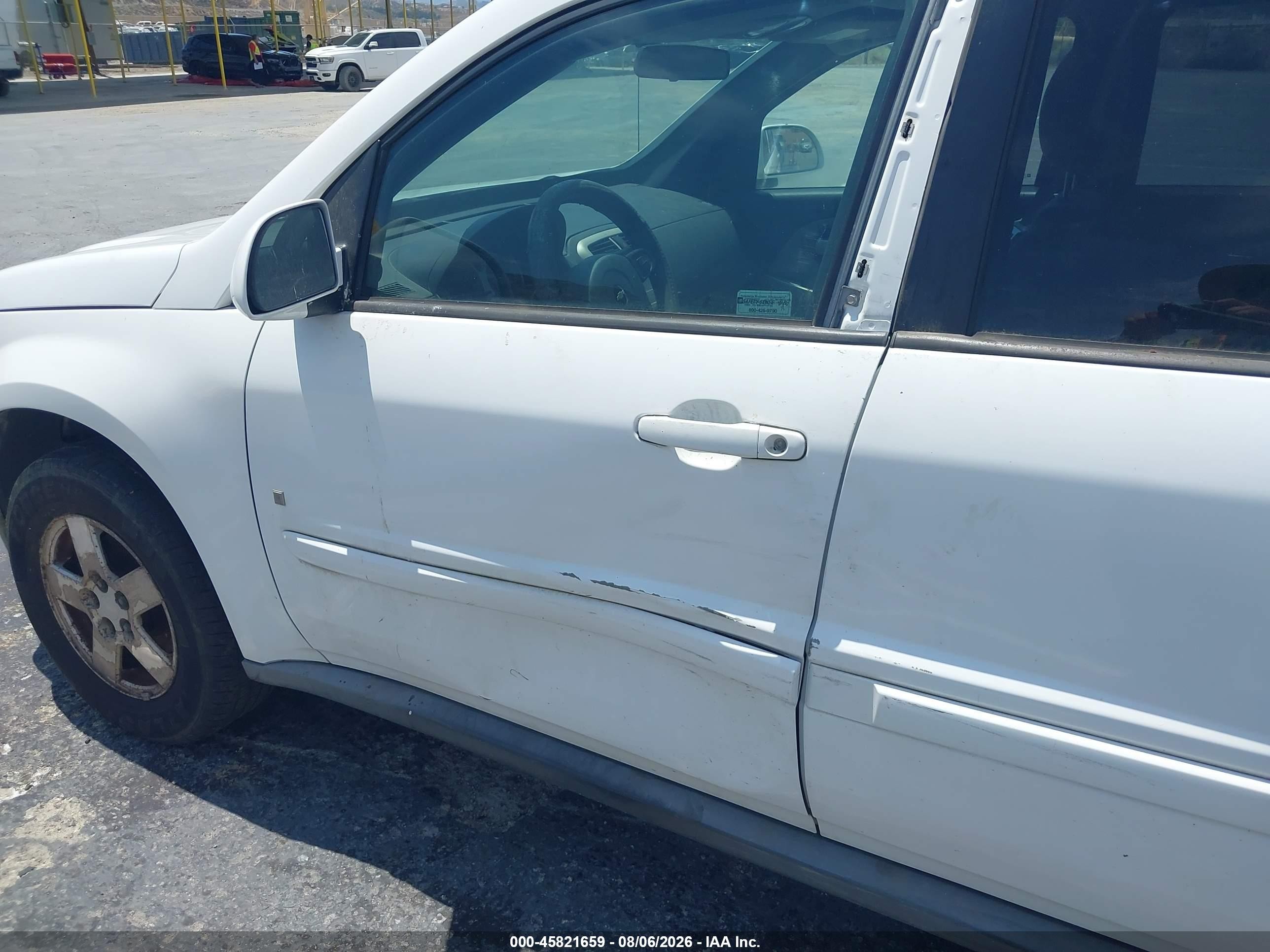 2006 Chevrolet Equinox Lt White vin: 2CNDL63F366020475