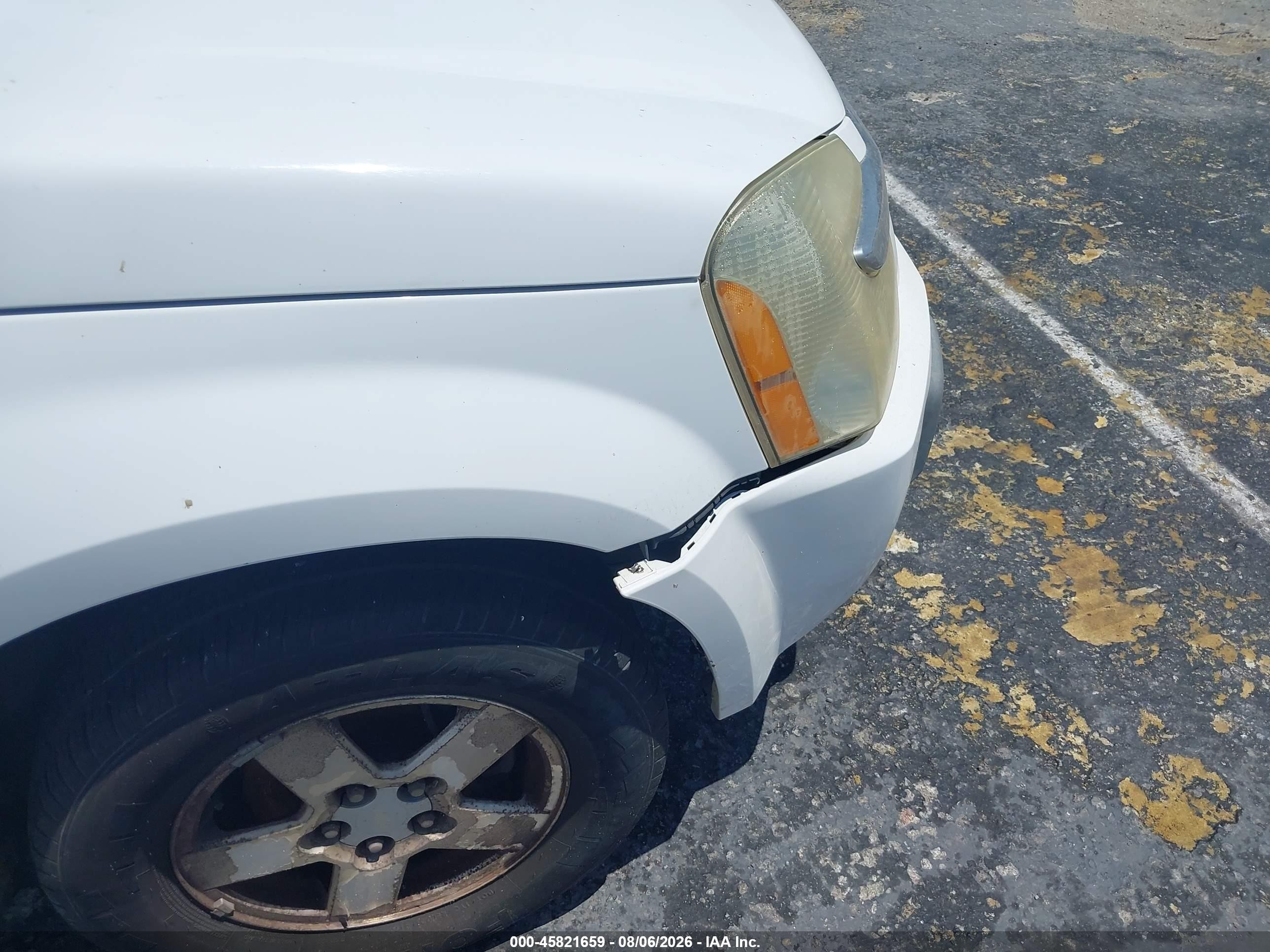 2006 Chevrolet Equinox Lt White vin: 2CNDL63F366020475