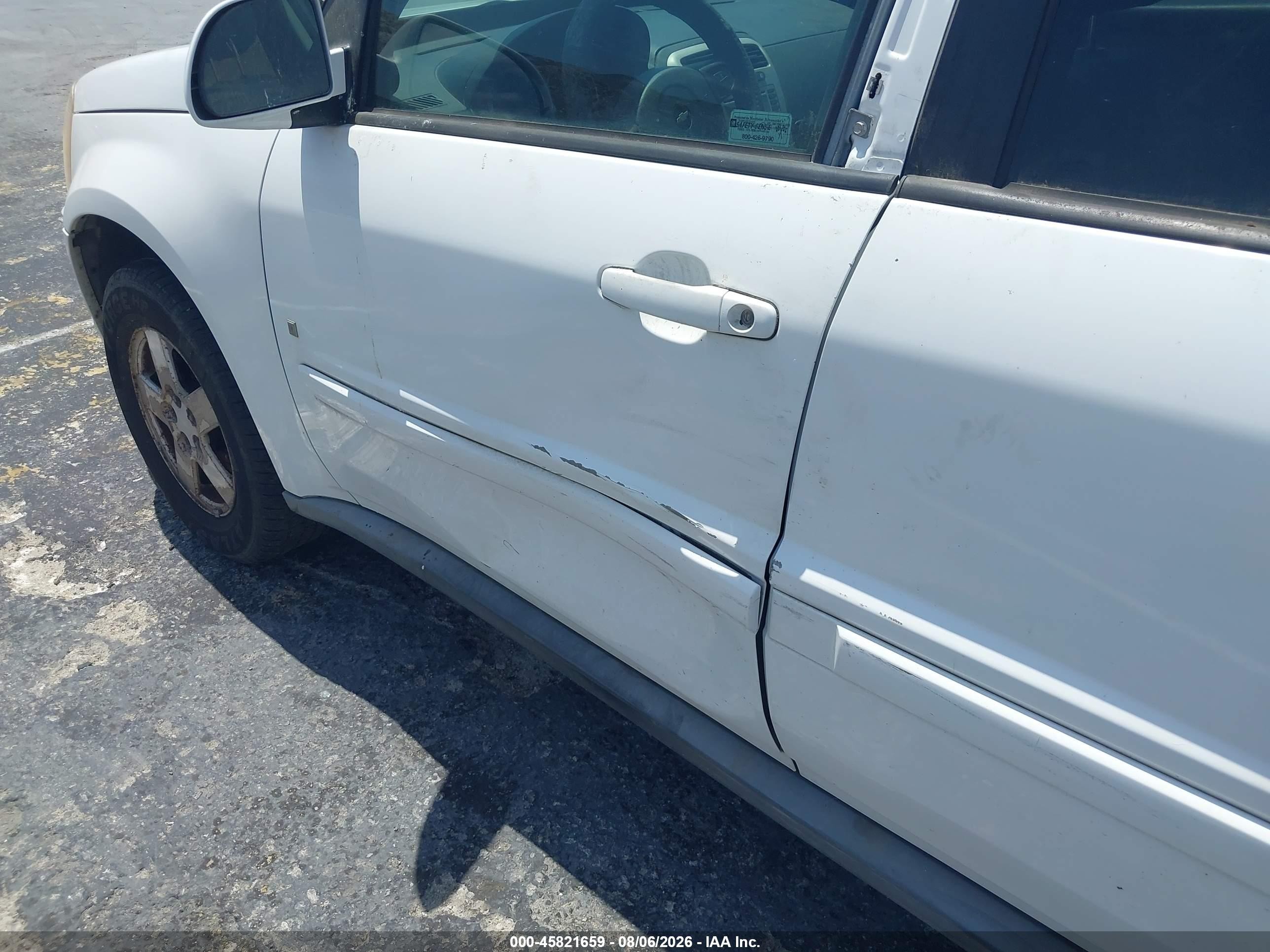2006 Chevrolet Equinox Lt White vin: 2CNDL63F366020475
