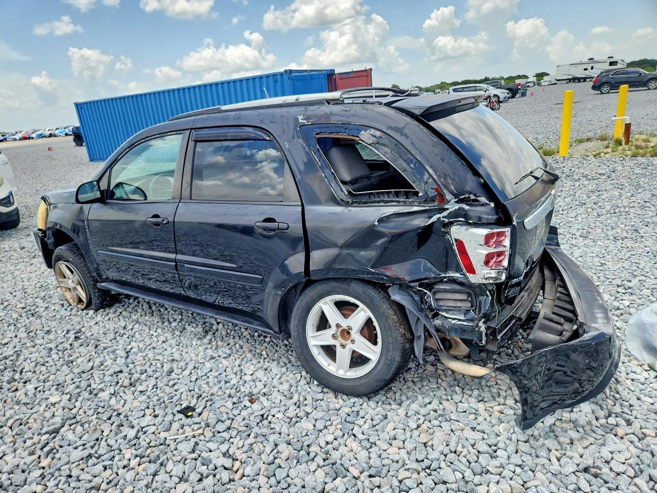 2005 Chevrolet Equinox Lt Black vin: 2CNDL63F456129543