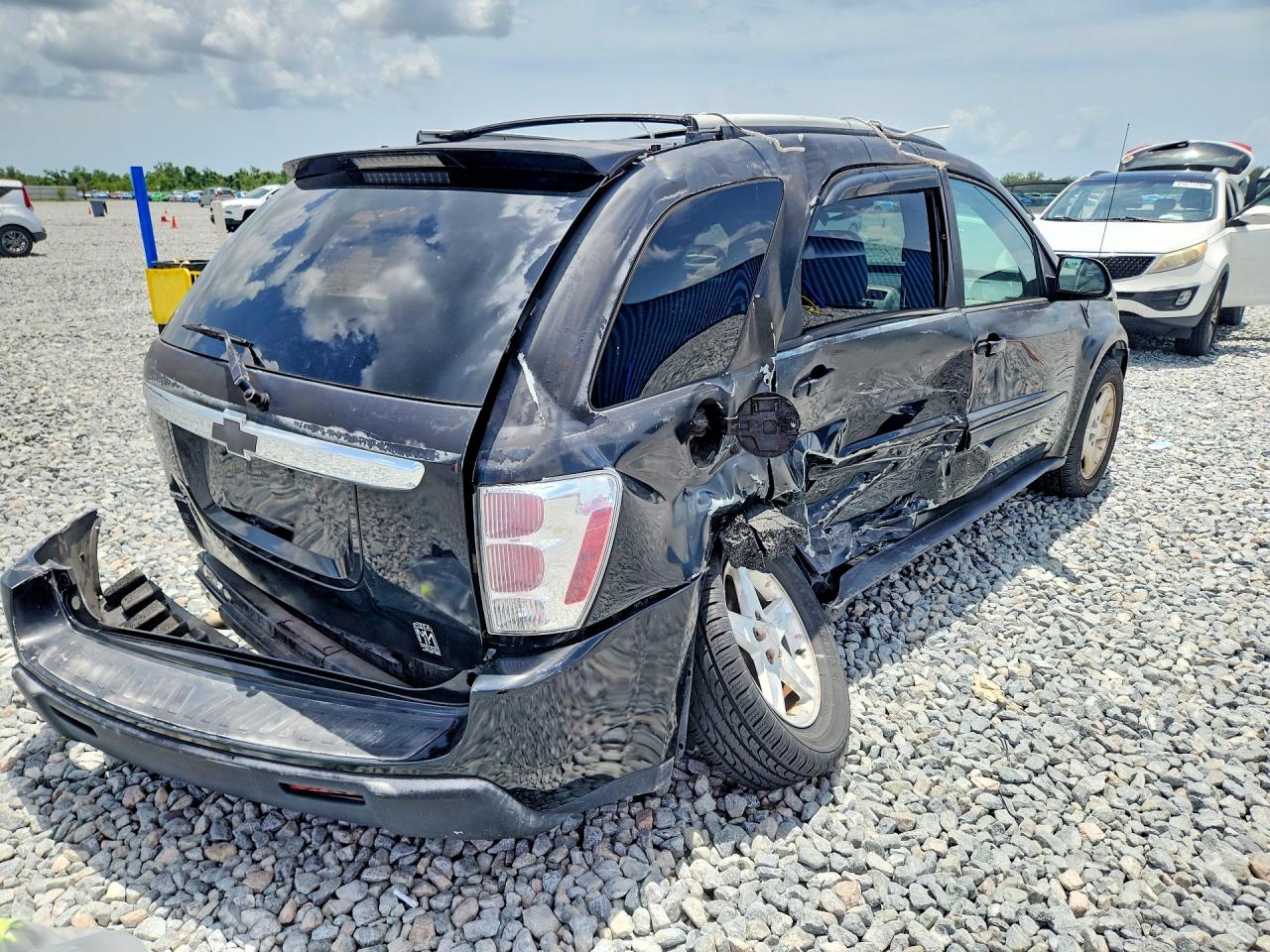 2005 Chevrolet Equinox Lt Black vin: 2CNDL63F456129543