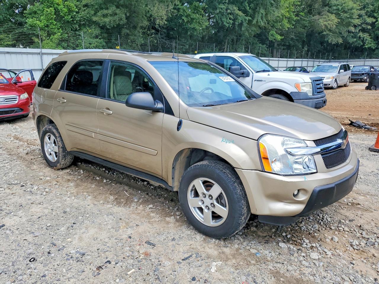 2005 Chevrolet Equinox Lt Tan vin: 2CNDL63F456197454