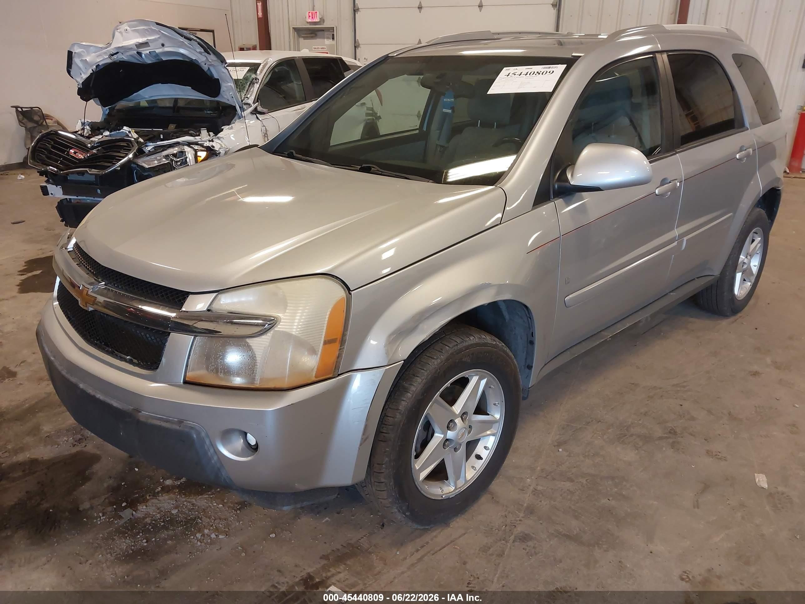 2006 Chevrolet Equinox Lt Серебряный vin: 2CNDL63F466156629