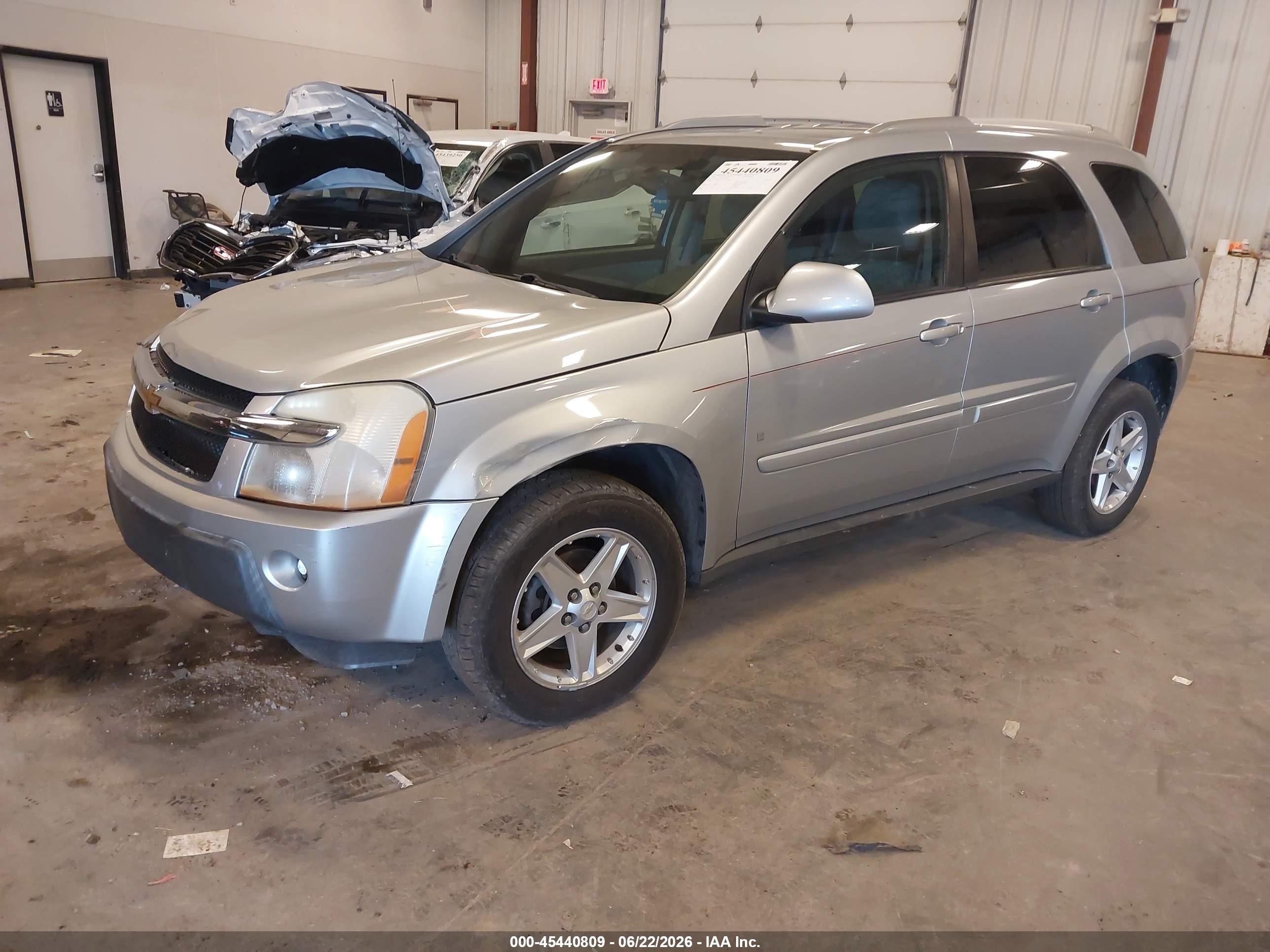 2006 Chevrolet Equinox Lt Серебряный vin: 2CNDL63F466156629