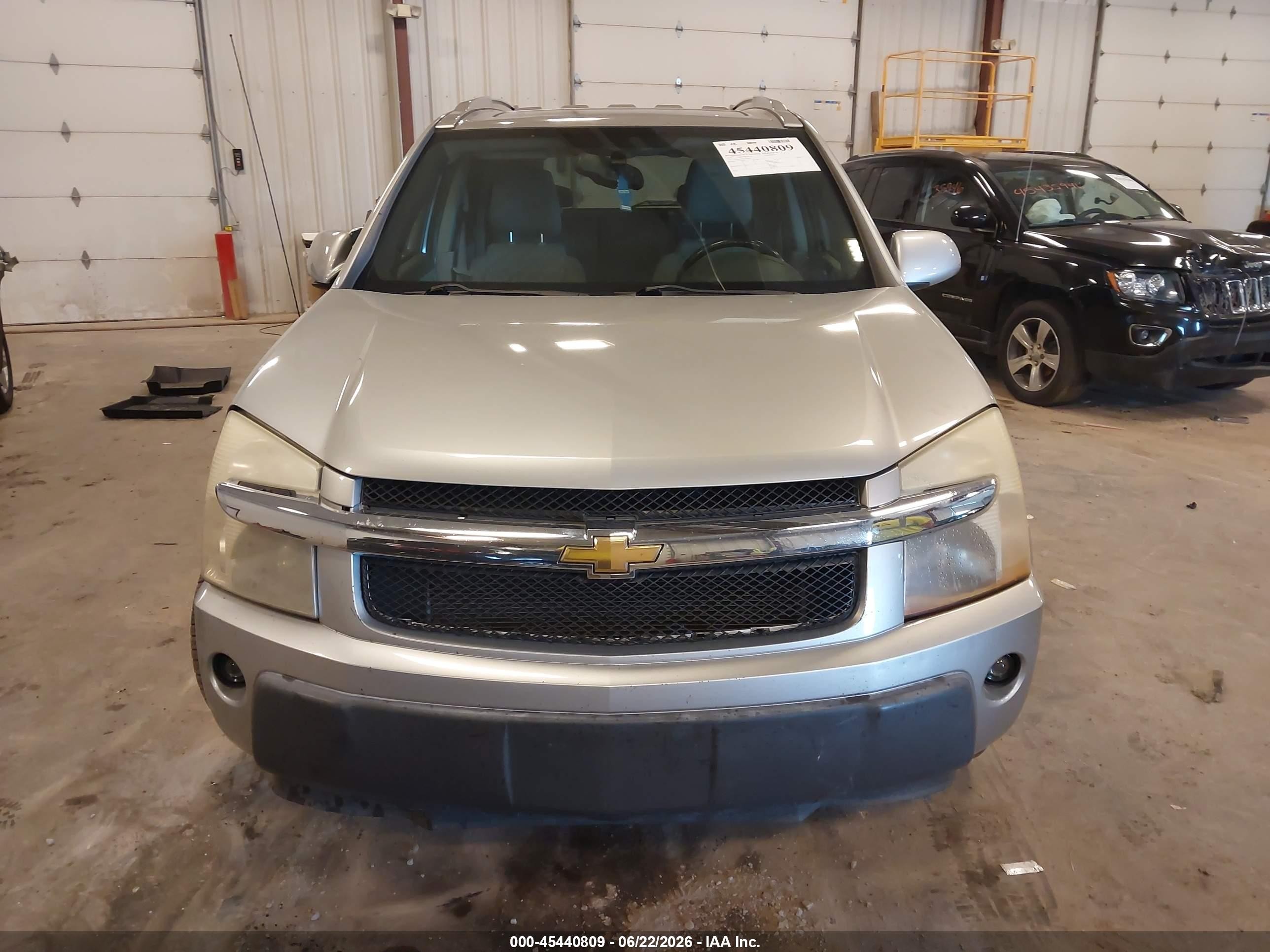 2006 Chevrolet Equinox Lt Серебряный vin: 2CNDL63F466156629