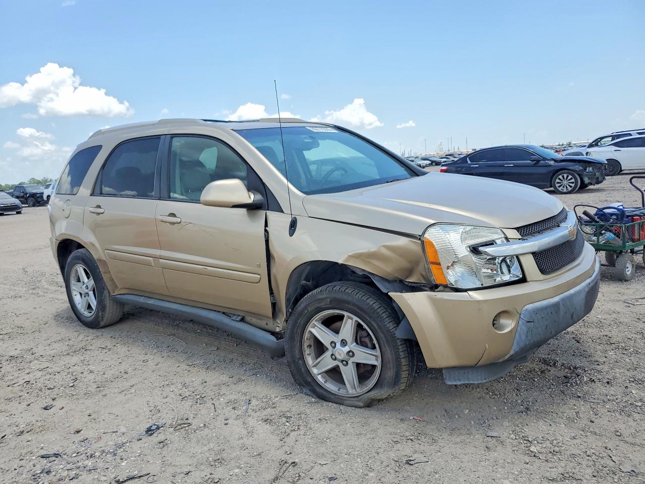 2006 Chevrolet Equinox Lt Tan vin: 2CNDL63F466171986