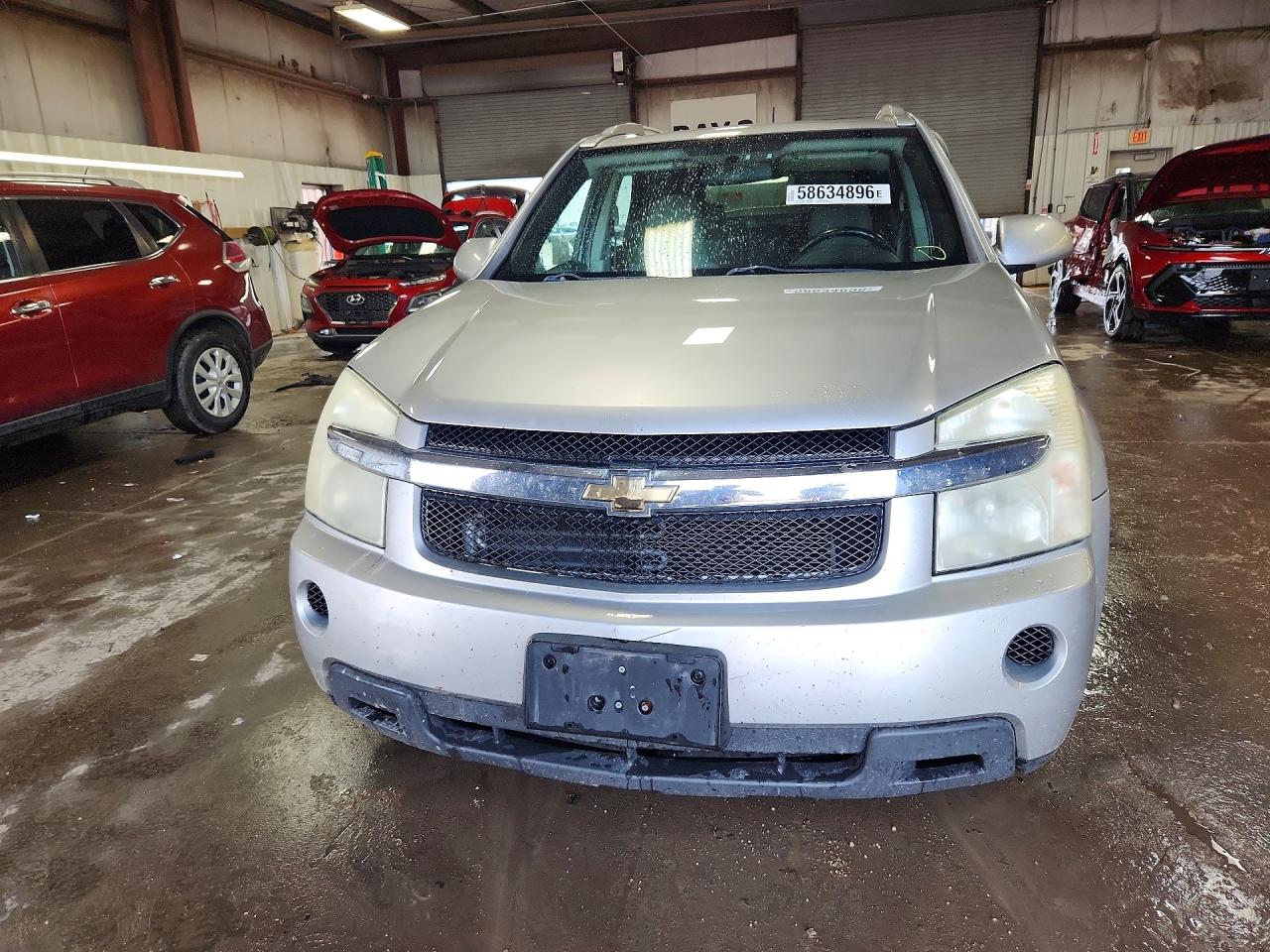2007 Chevrolet Equinox Lt Silver vin: 2CNDL63F476072716
