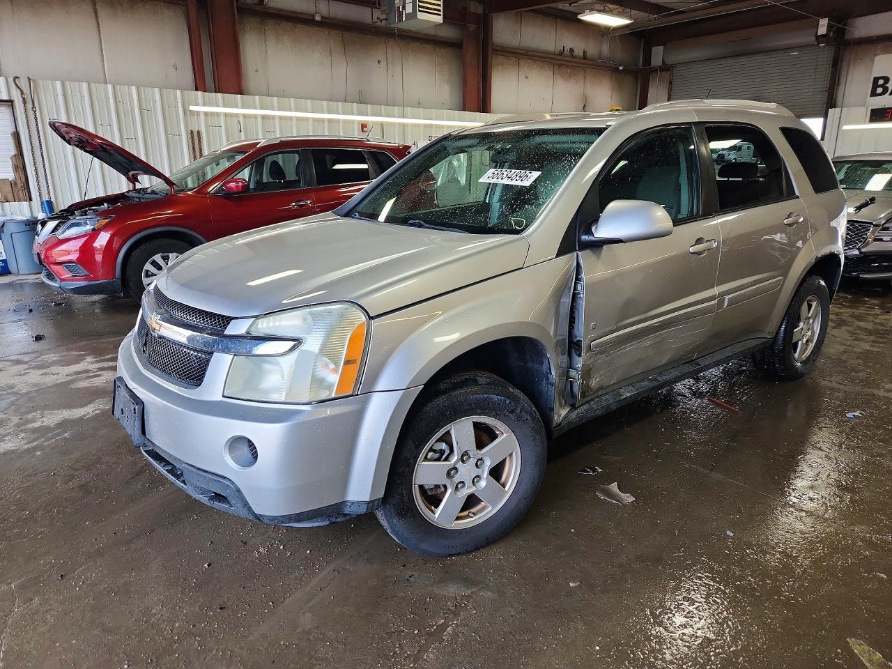 2007 Chevrolet Equinox Lt Silver vin: 2CNDL63F476072716