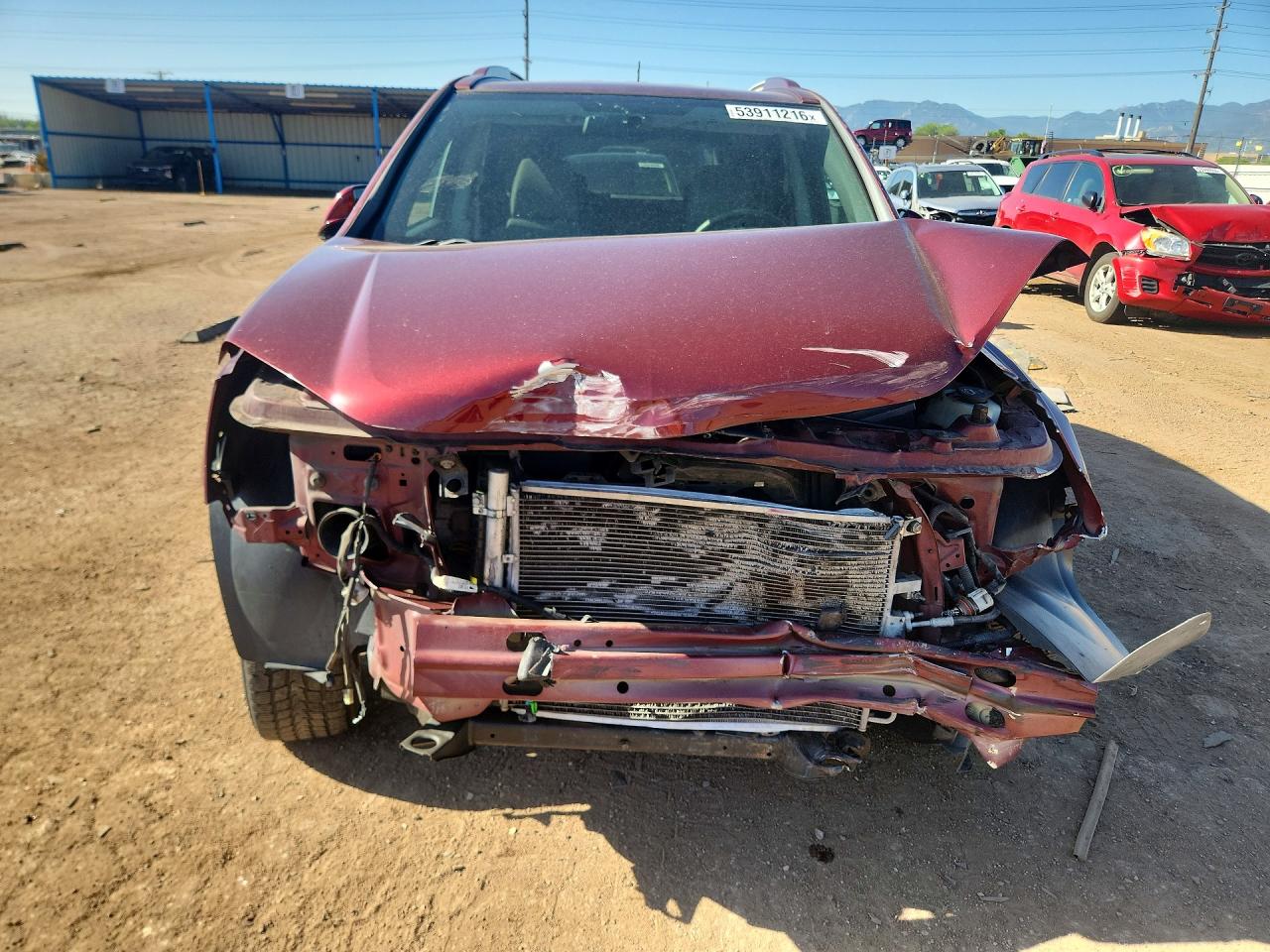 2007 Chevrolet Equinox Lt Maroon vin: 2CNDL63F476096255