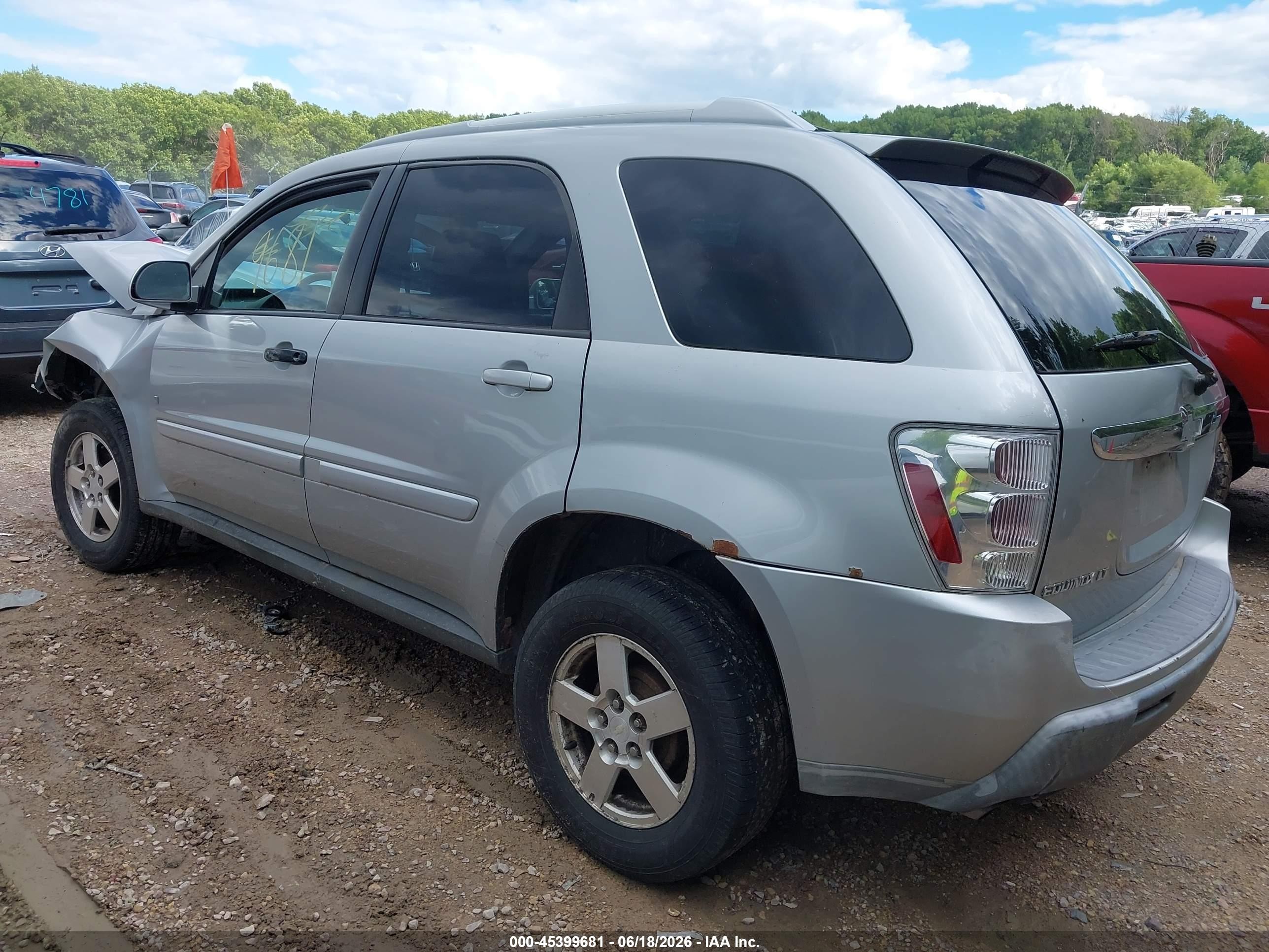 2006 Chevrolet Equinox Lt Silver vin: 2CNDL63F566001491