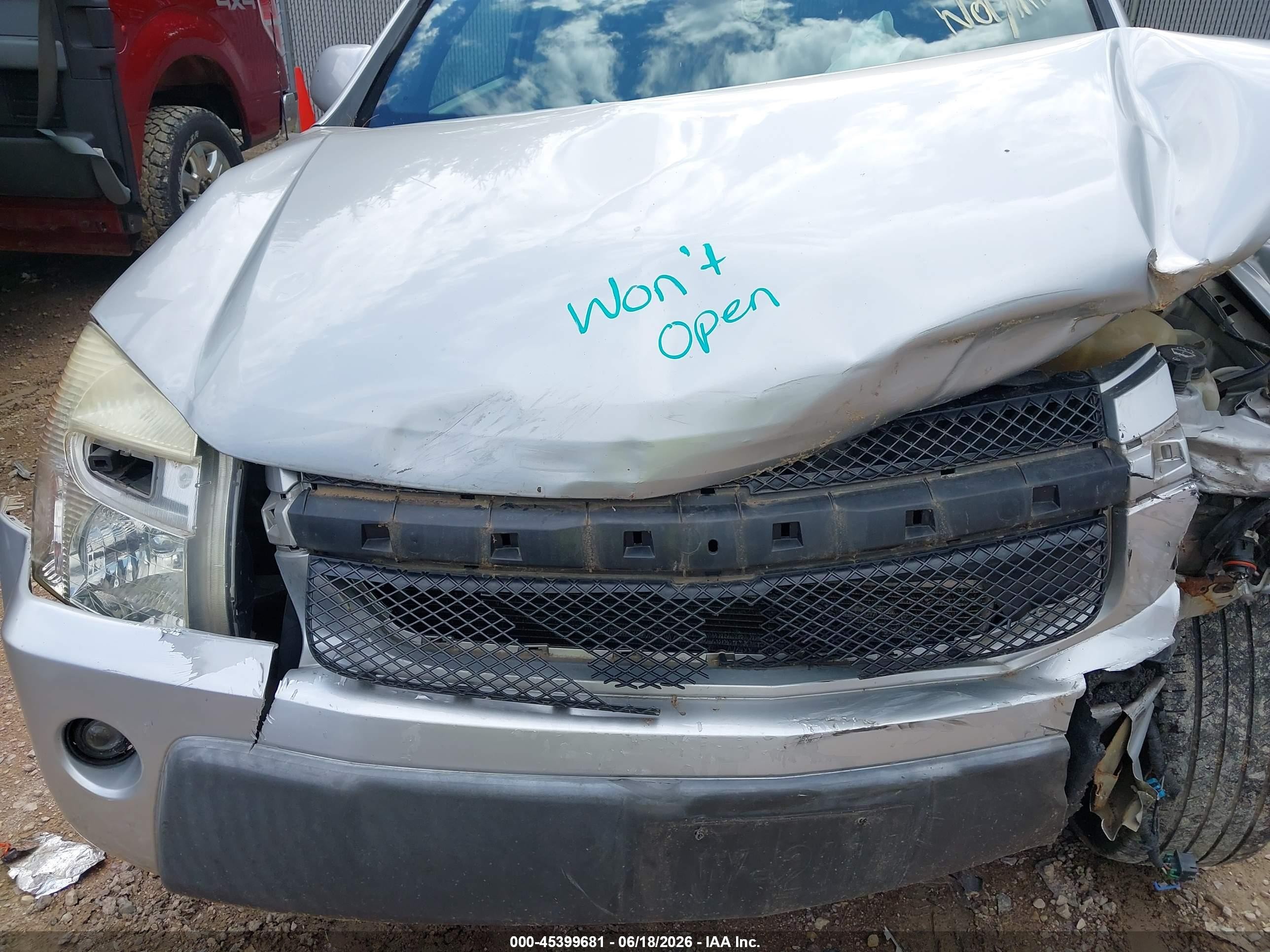 2006 Chevrolet Equinox Lt Silver vin: 2CNDL63F566001491