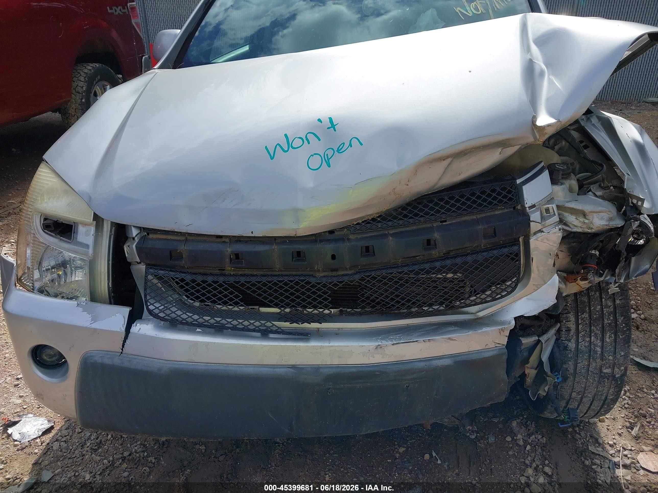 2006 Chevrolet Equinox Lt Silver vin: 2CNDL63F566001491