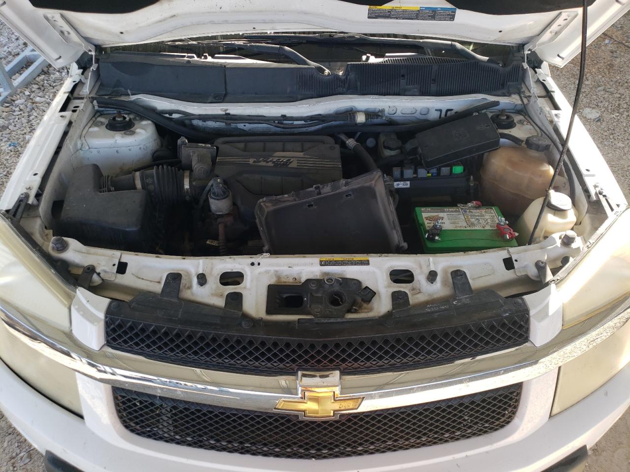 2006 Chevrolet Equinox Lt White vin: 2CNDL63F566034300