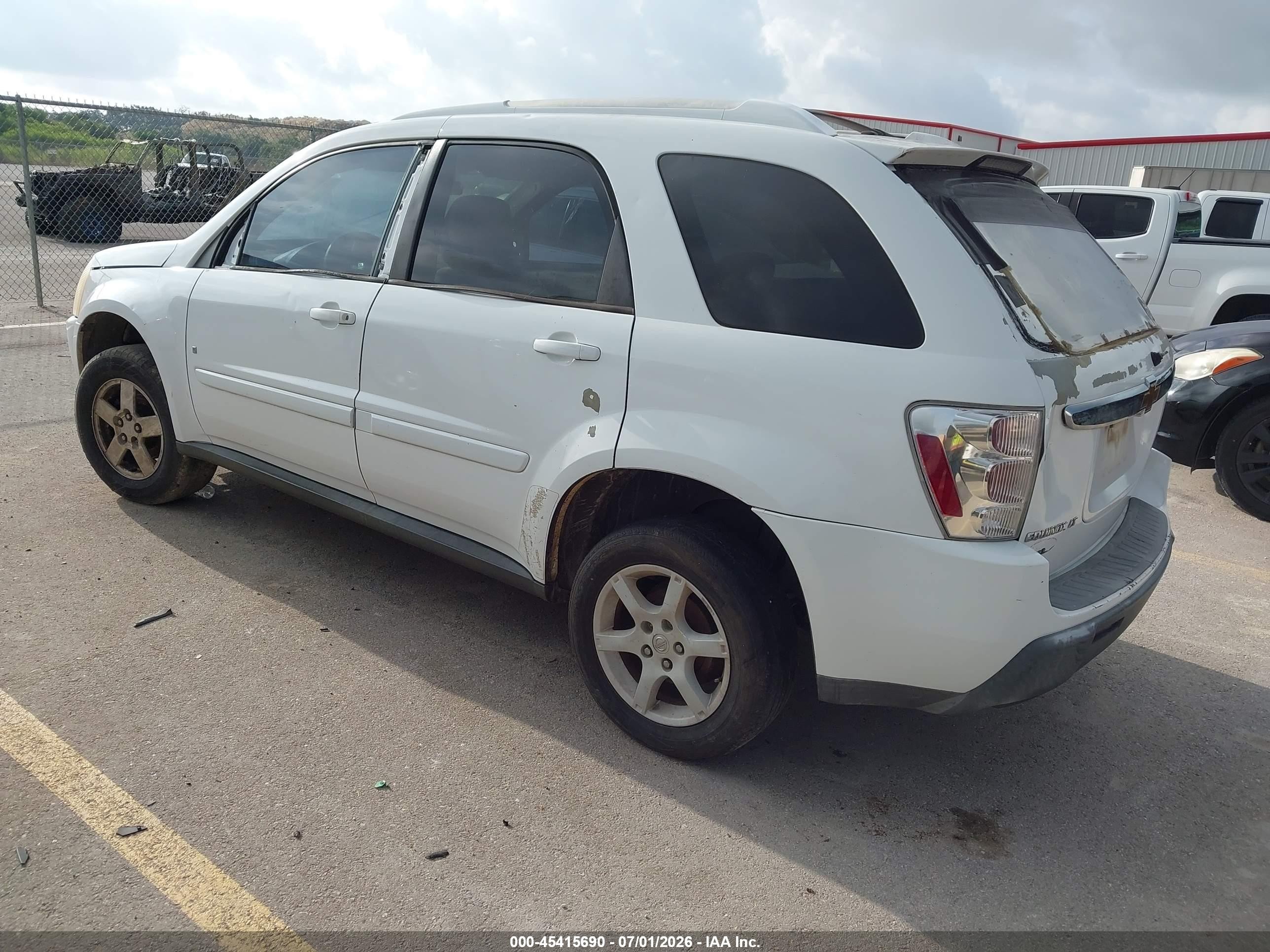 2006 Chevrolet Equinox Lt White vin: 2CNDL63F566065465