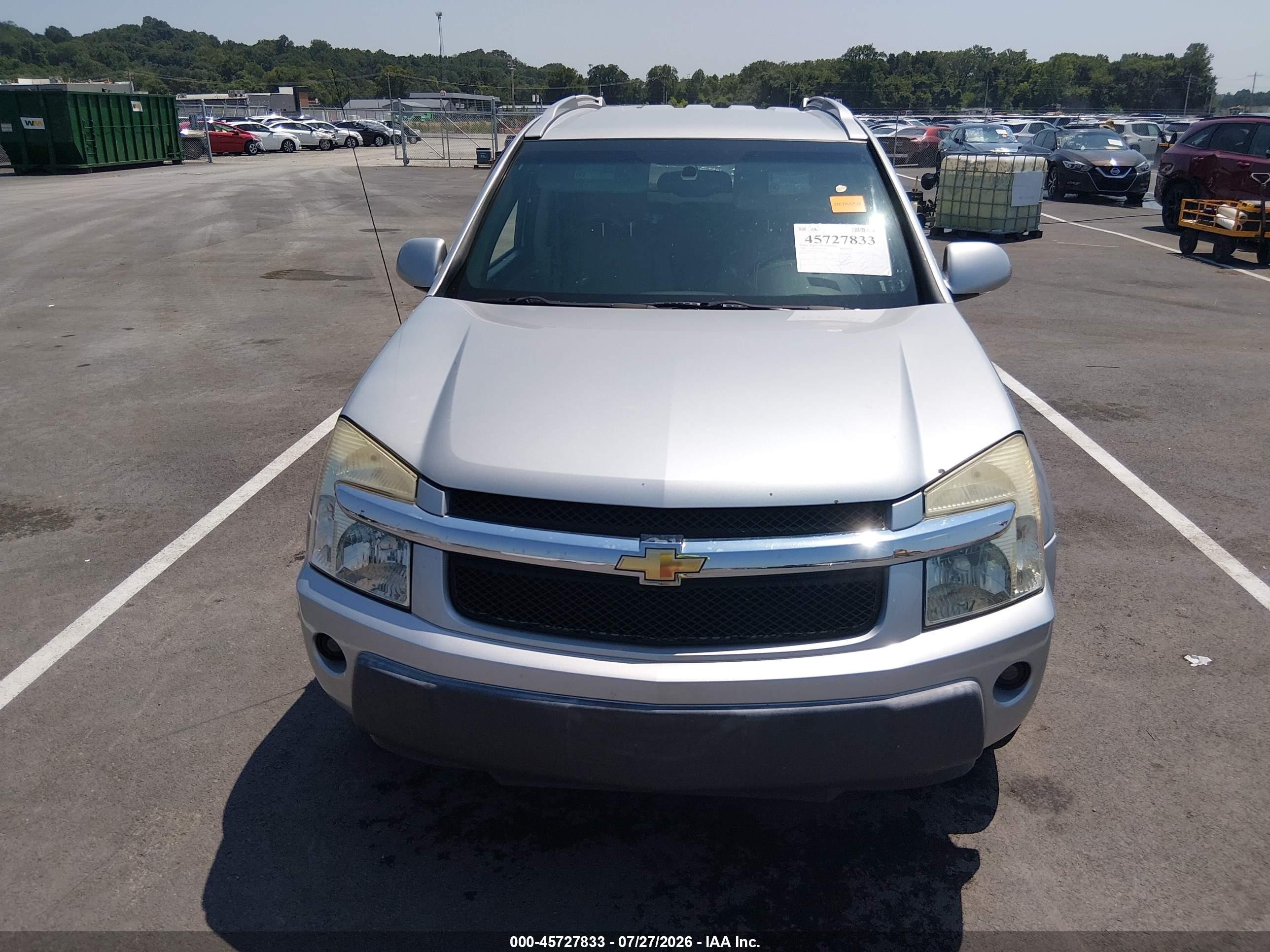 2006 Chevrolet Equinox Lt Серебряный vin: 2CNDL63F566113000