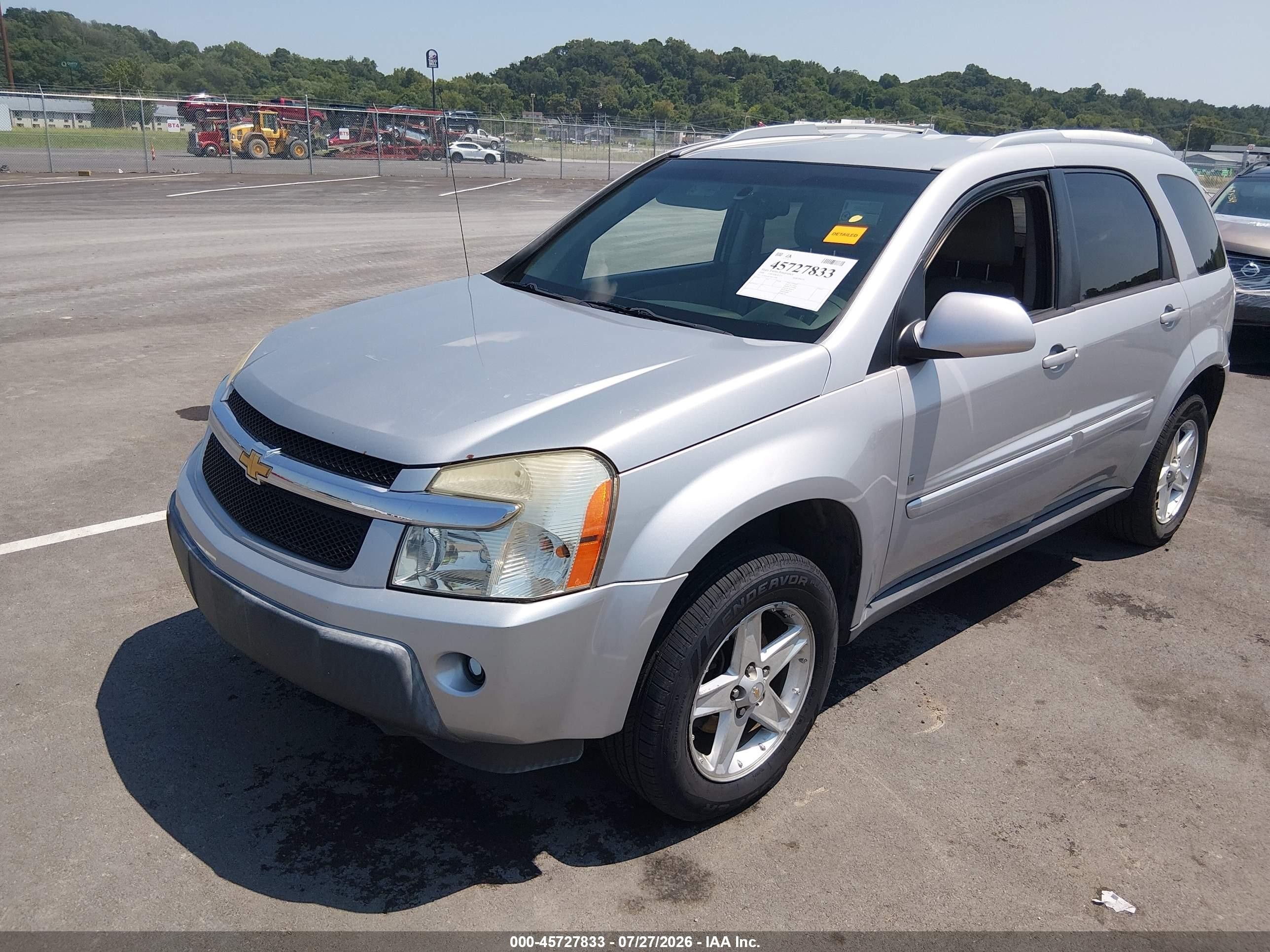 2006 Chevrolet Equinox Lt Серебряный vin: 2CNDL63F566113000