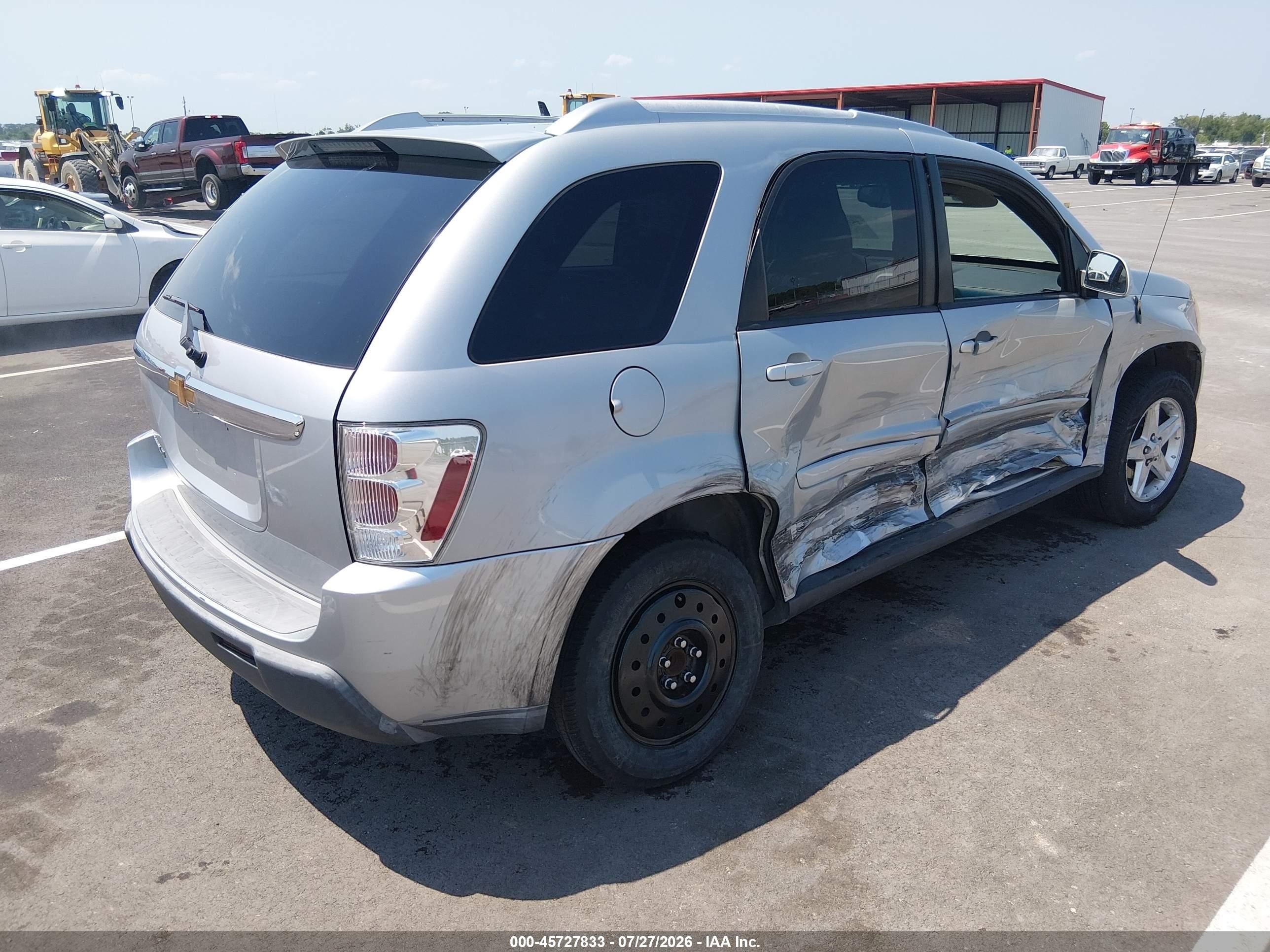 2006 Chevrolet Equinox Lt Серебряный vin: 2CNDL63F566113000