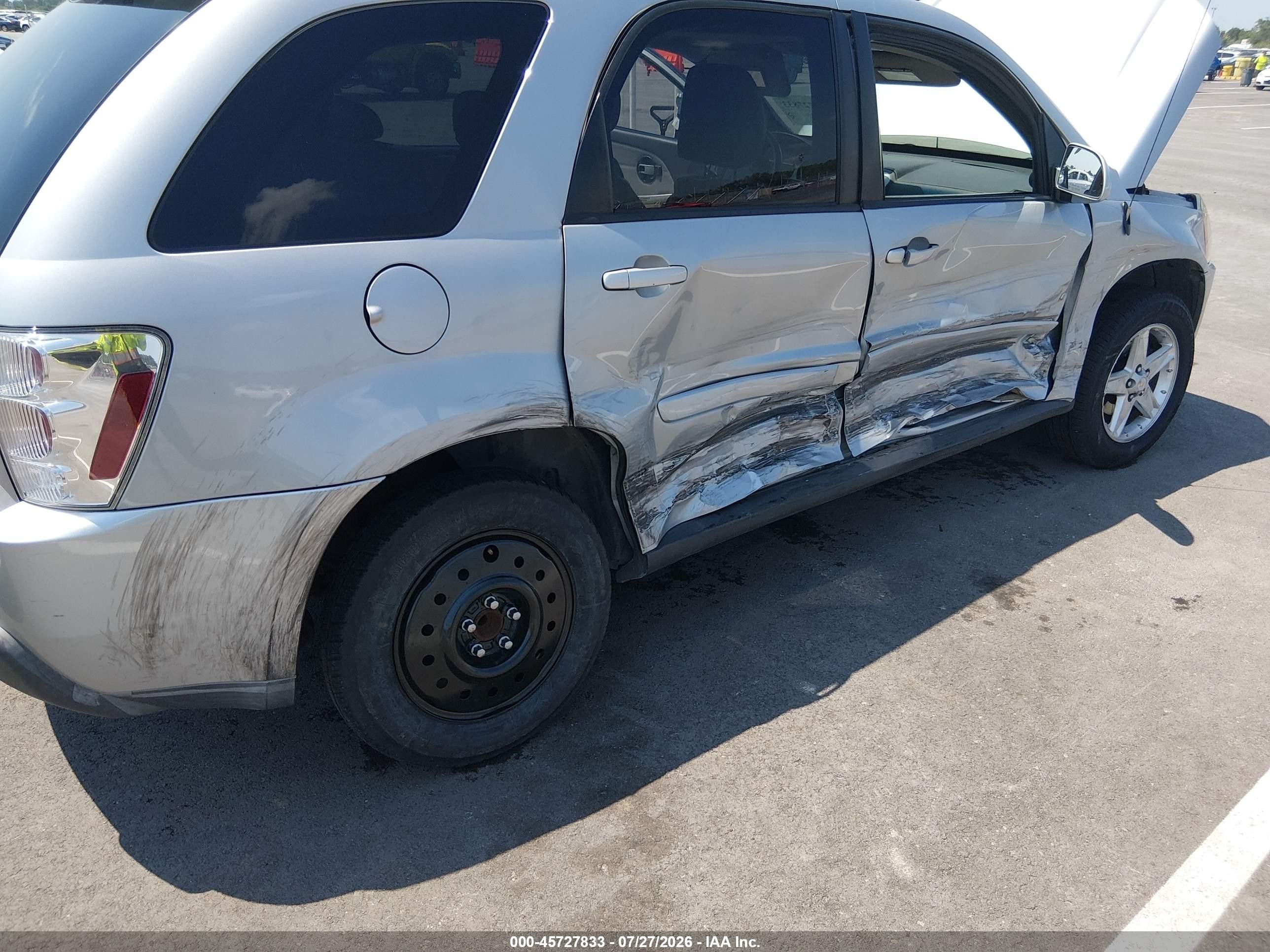 2006 Chevrolet Equinox Lt Серебряный vin: 2CNDL63F566113000