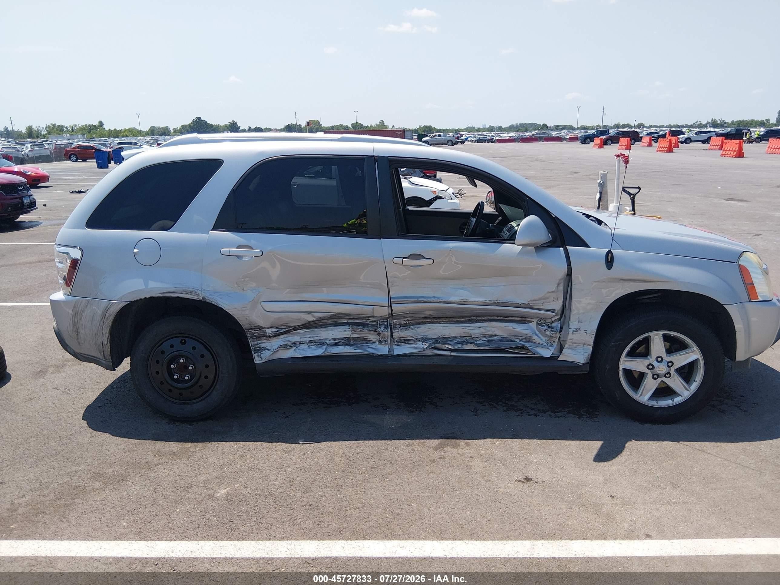 2006 Chevrolet Equinox Lt Серебряный vin: 2CNDL63F566113000