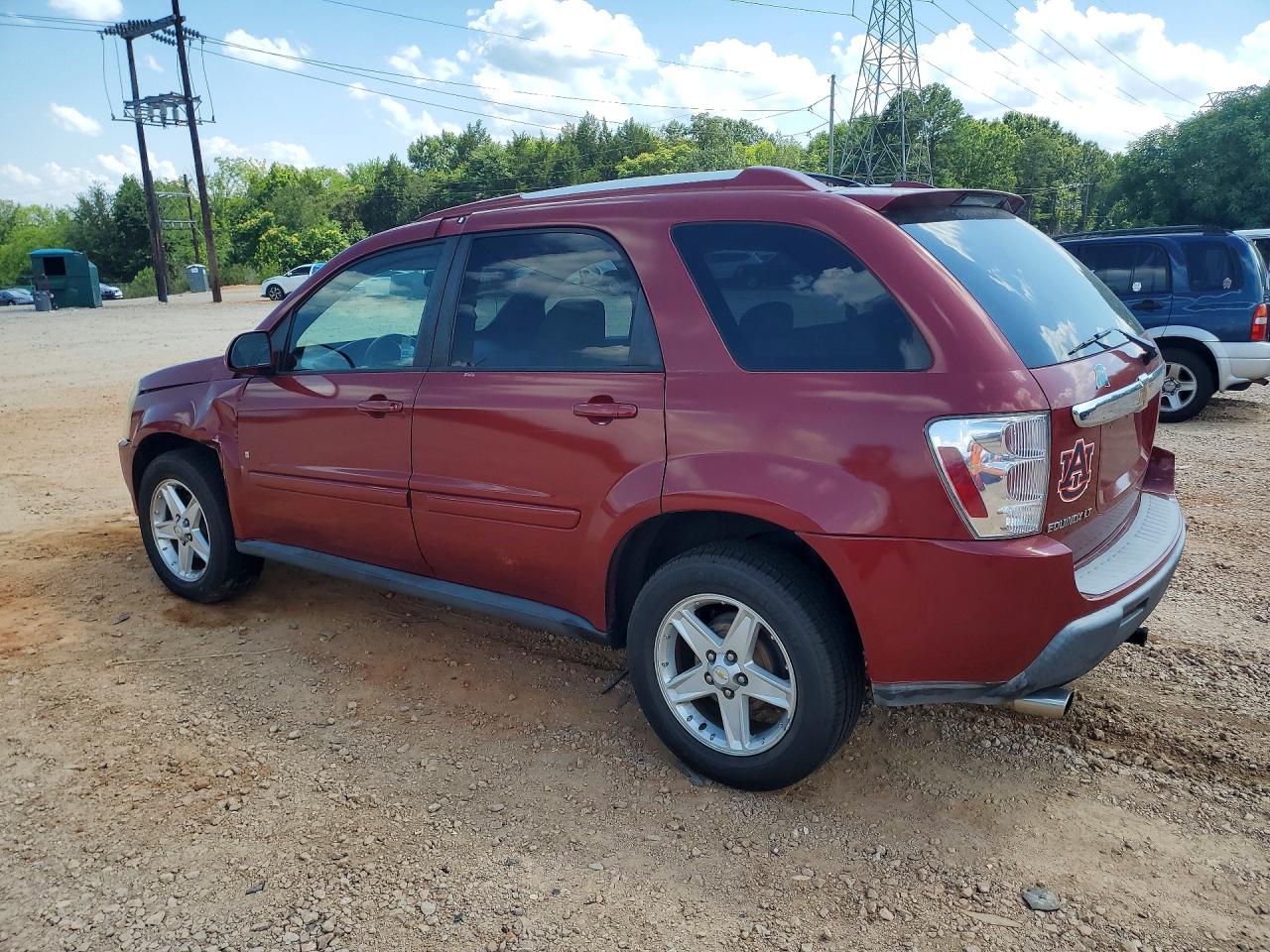 2006 Chevrolet Equinox Lt Burgundy vin: 2CNDL63F566115054