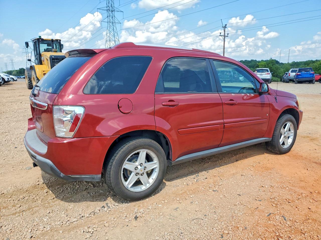 2006 Chevrolet Equinox Lt Burgundy vin: 2CNDL63F566115054