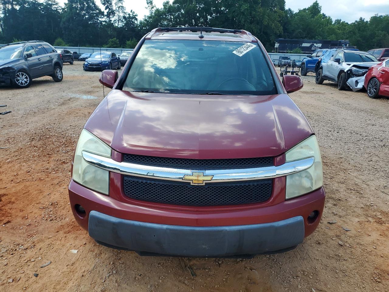 2006 Chevrolet Equinox Lt Burgundy vin: 2CNDL63F566115054