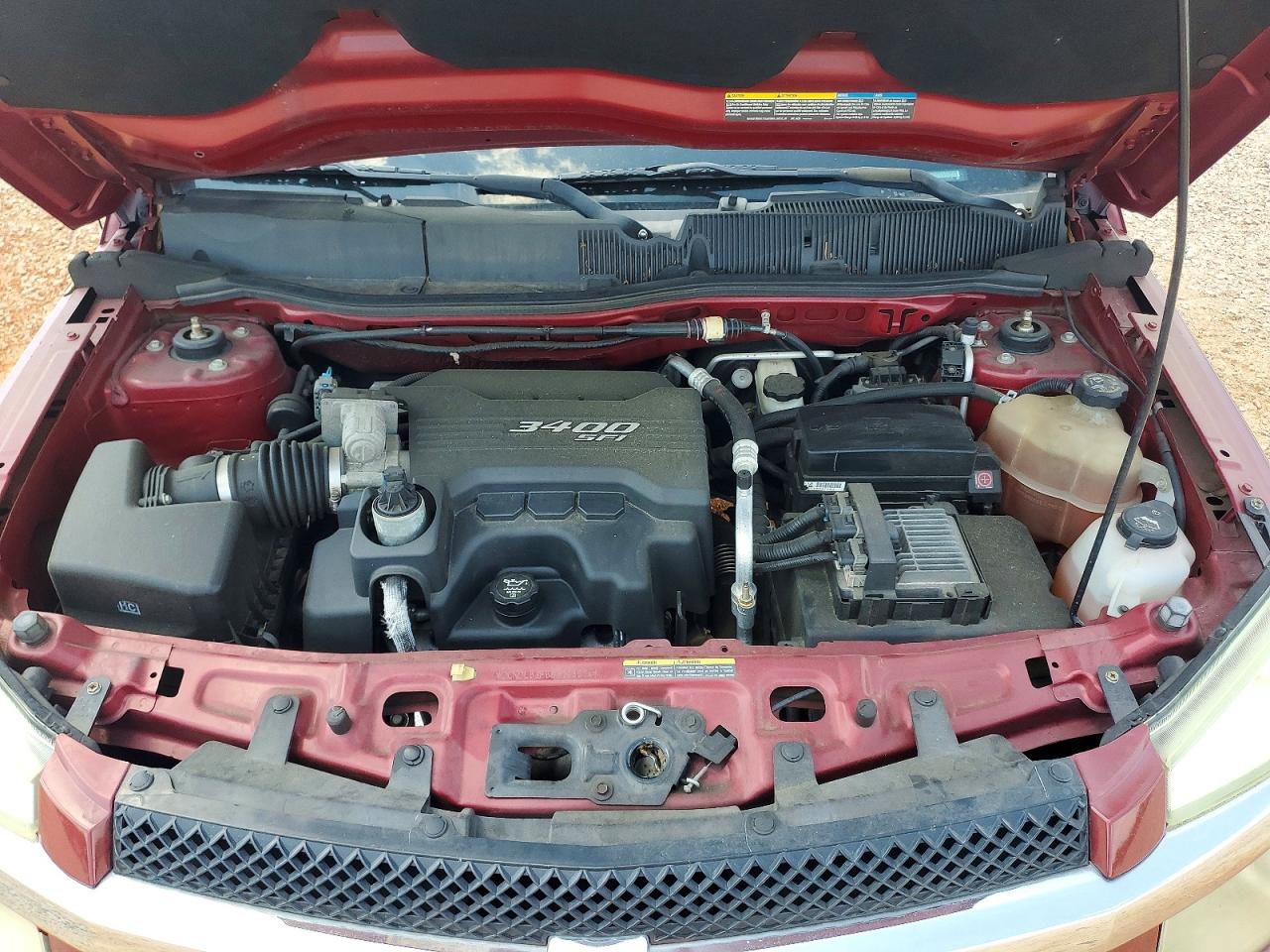2006 Chevrolet Equinox Lt Burgundy vin: 2CNDL63F566115054