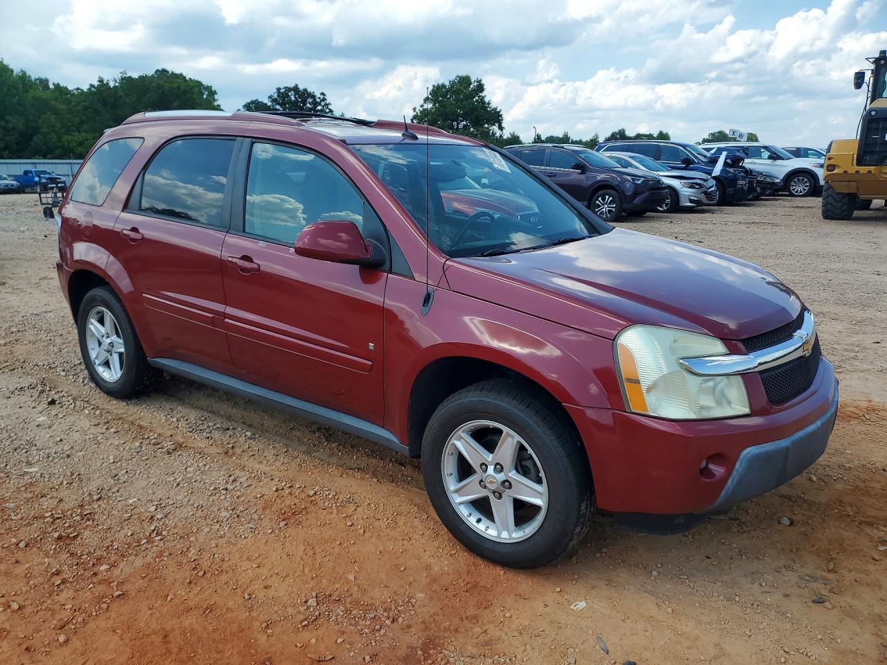 2006 Chevrolet Equinox Lt Burgundy vin: 2CNDL63F566115054