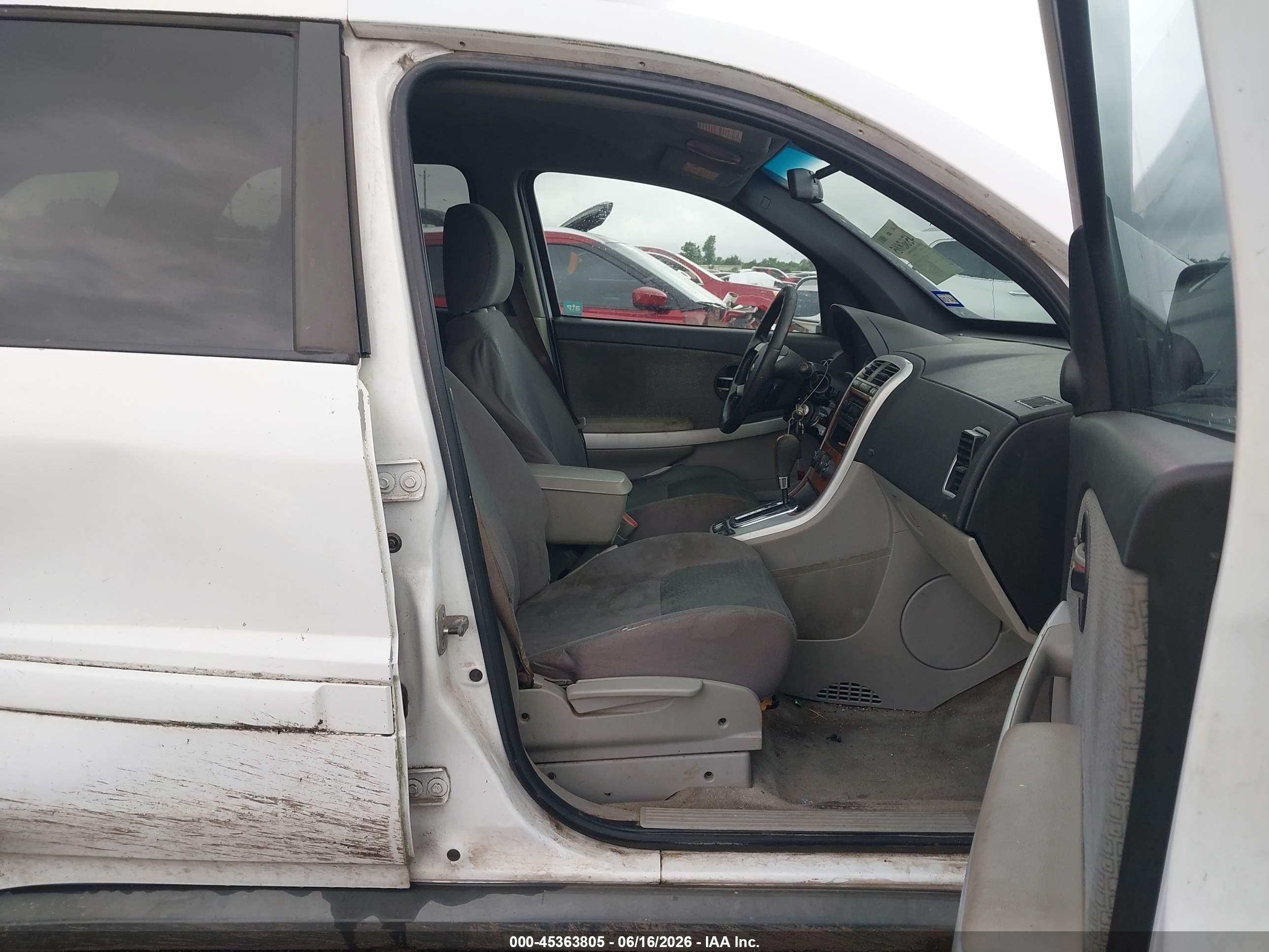 2007 Chevrolet Equinox Lt Белый vin: 2CNDL63F576041040